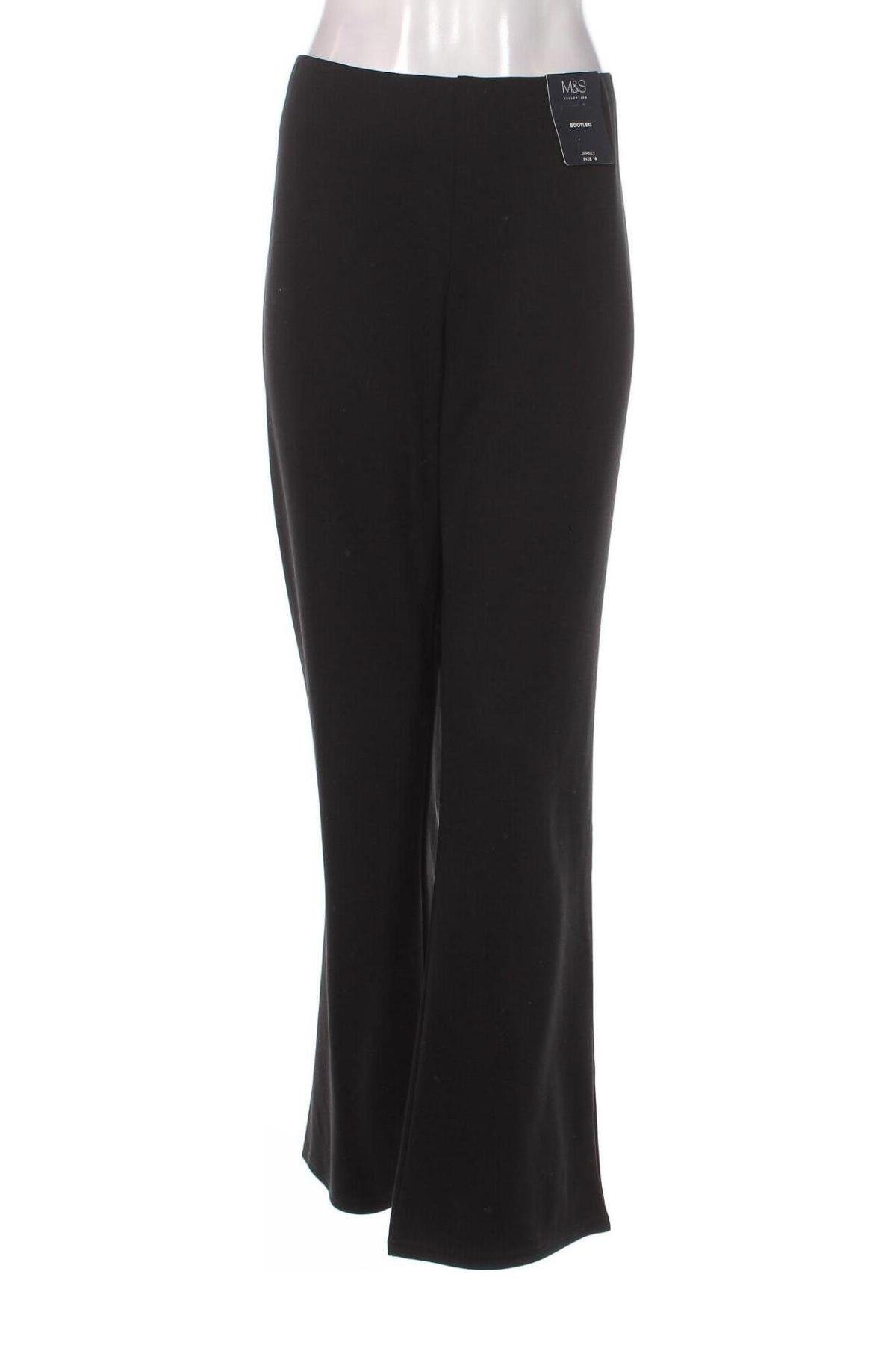 Дамски панталон Marks & Spencer, Размер XL, Цвят Черен, Цена 40,31 лв.