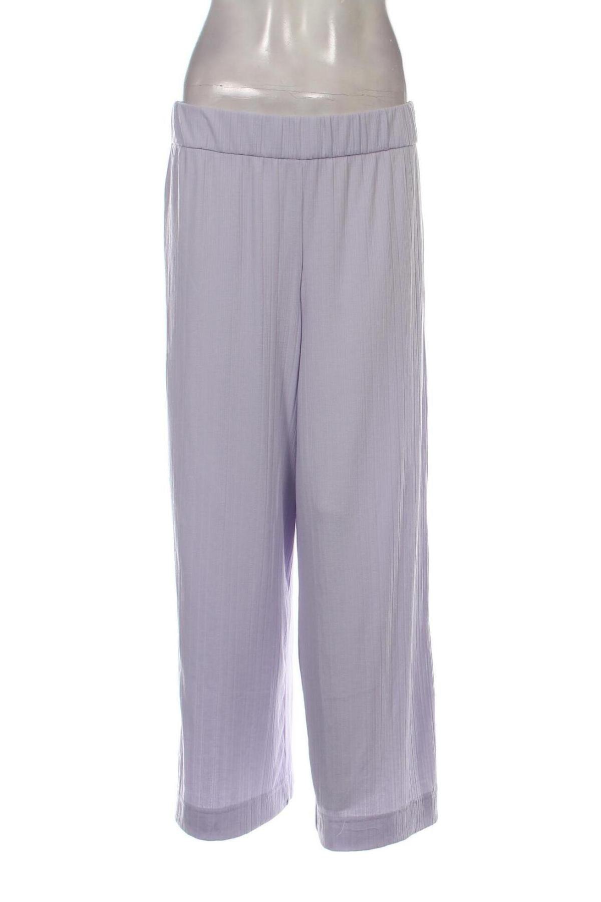 Дамски панталон Monki, Размер L, Цвят Лилав, Цена 16,80 лв.