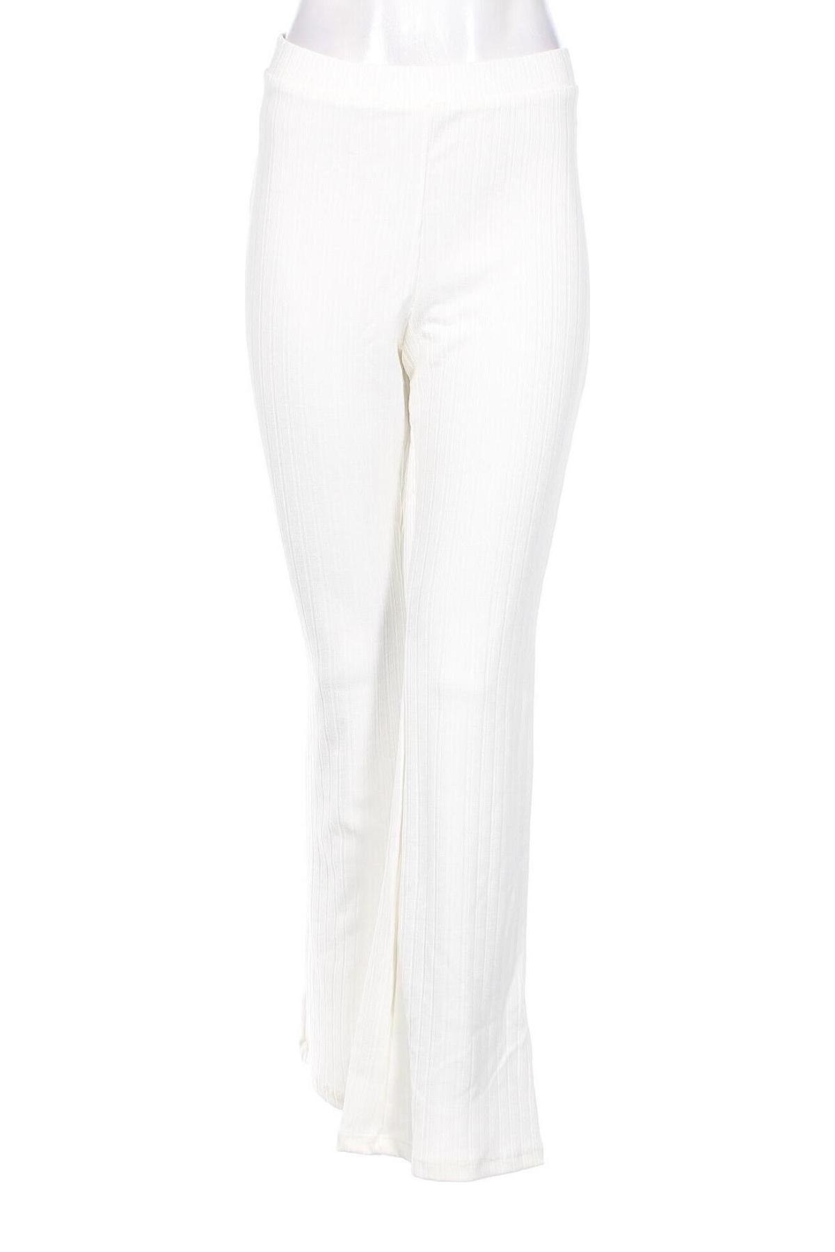 Damenhose Monki, Größe L, Farbe Weiß, Preis € 4,33