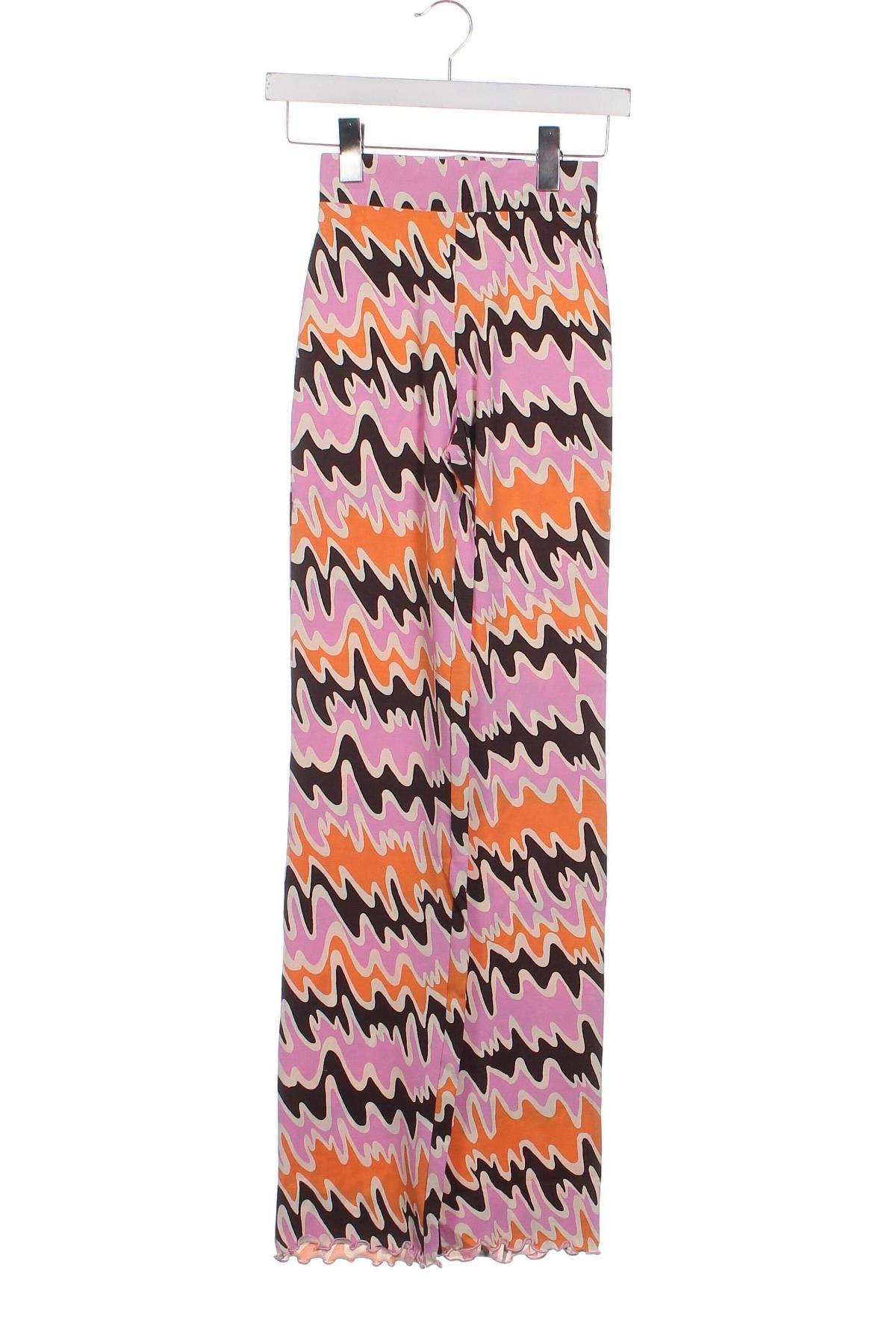Дамски панталон Monki, Размер XXS, Цвят Многоцветен, Цена 56,00 лв.