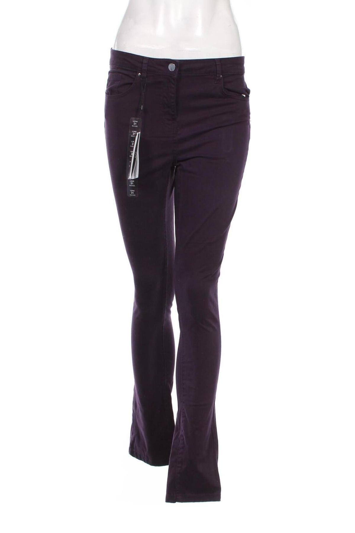 Дамски панталон Oviesse, Размер S, Цвят Лилав, Цена 17,02 лв.