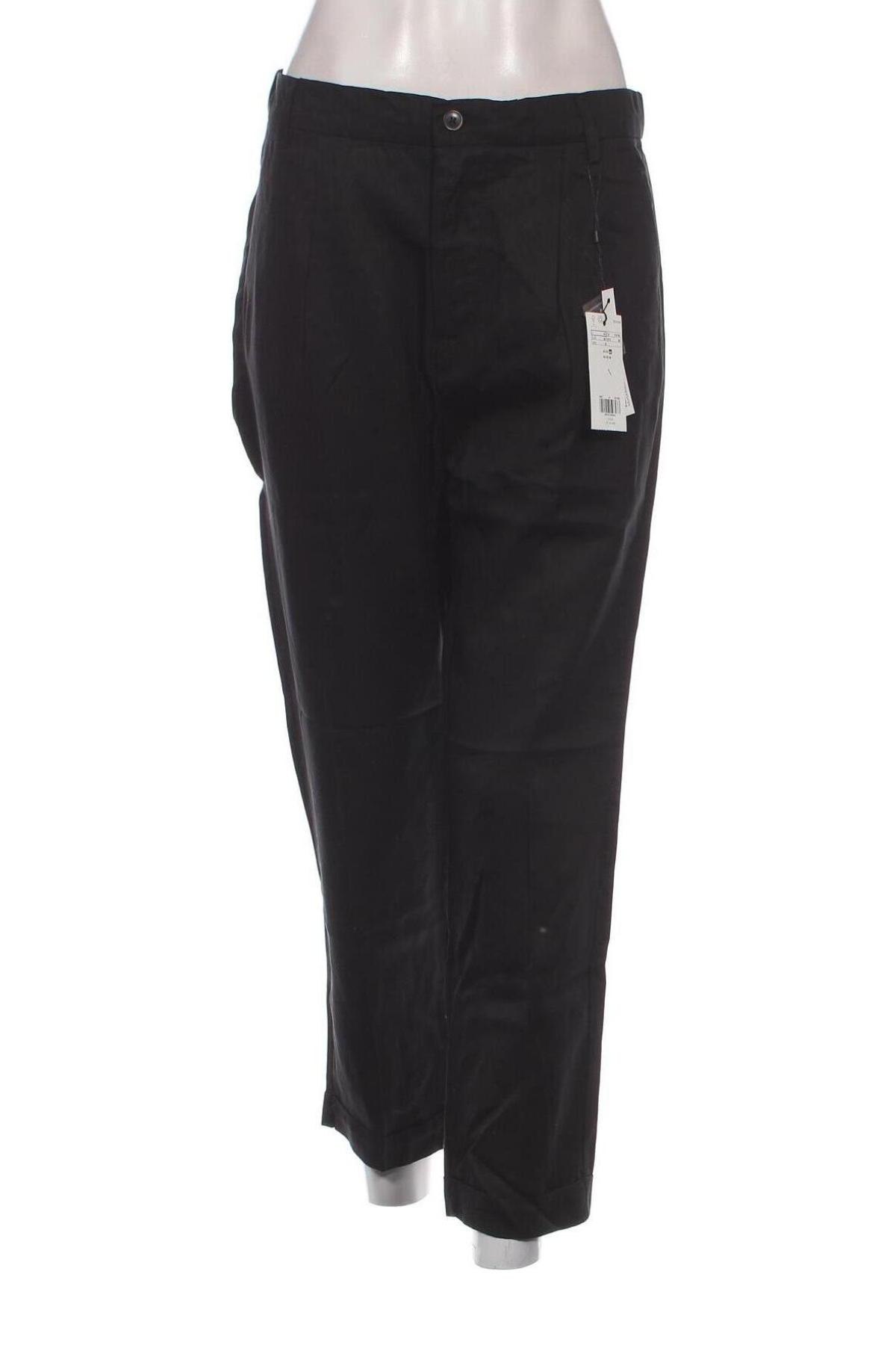 Дамски панталон Oviesse, Размер M, Цвят Черен, Цена 22,08 лв.
