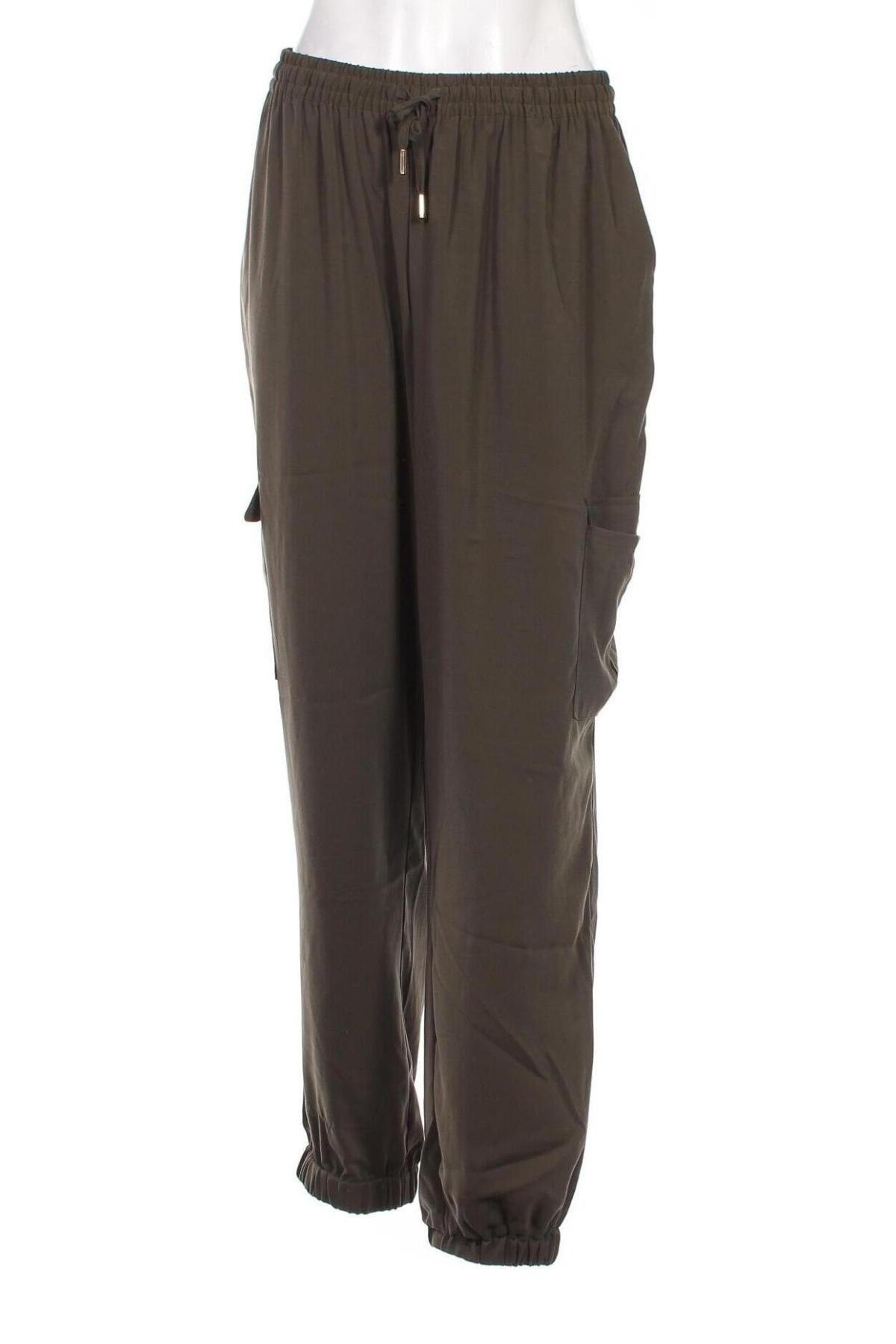 Pantaloni de femei Oviesse, Mărime XL, Culoare Verde, Preț 72,63 Lei