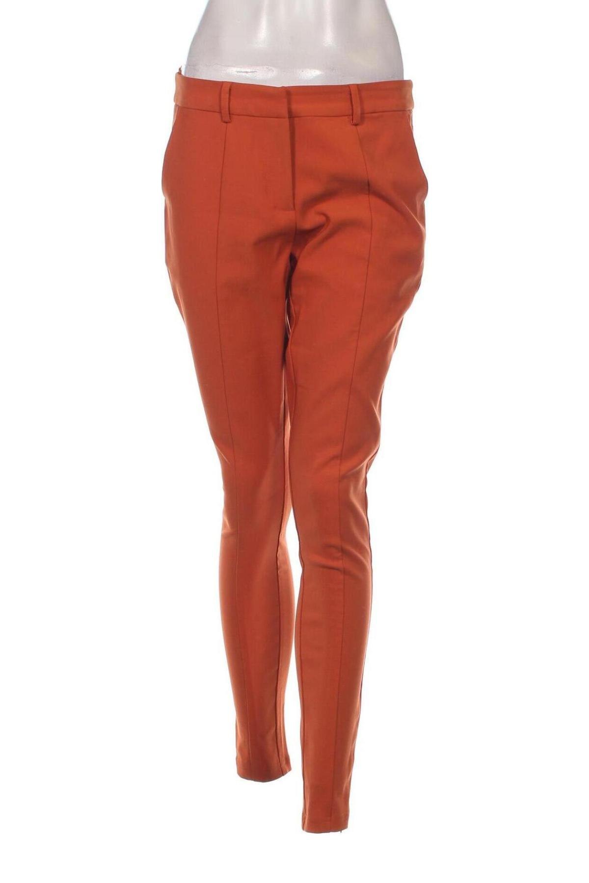 Dámske nohavice Pieces, Veľkosť M, Farba Oranžová, Cena  15,31 €