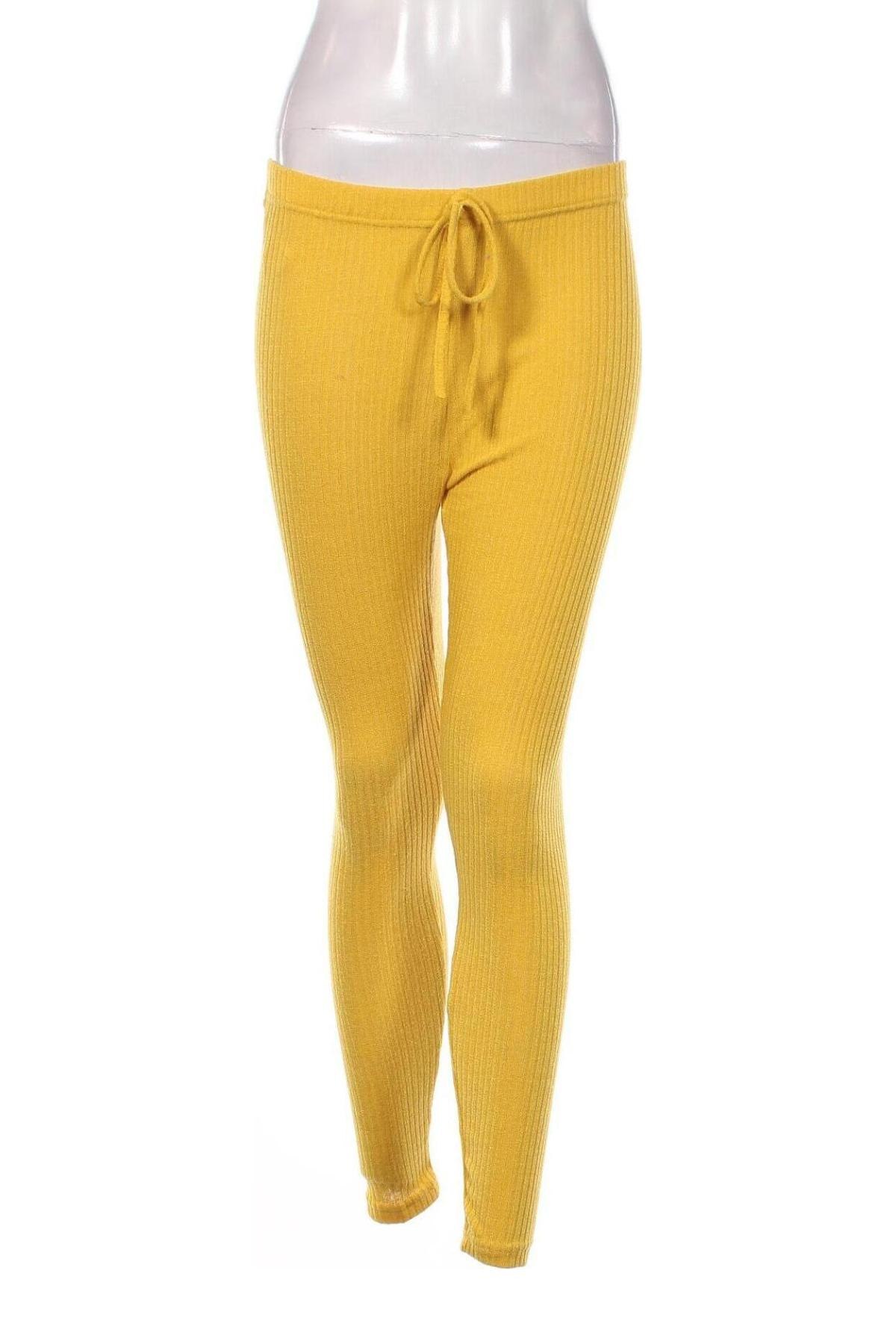 Γυναικείο παντελόνι SHEIN, Μέγεθος M, Χρώμα Κίτρινο, Τιμή 8,42 €