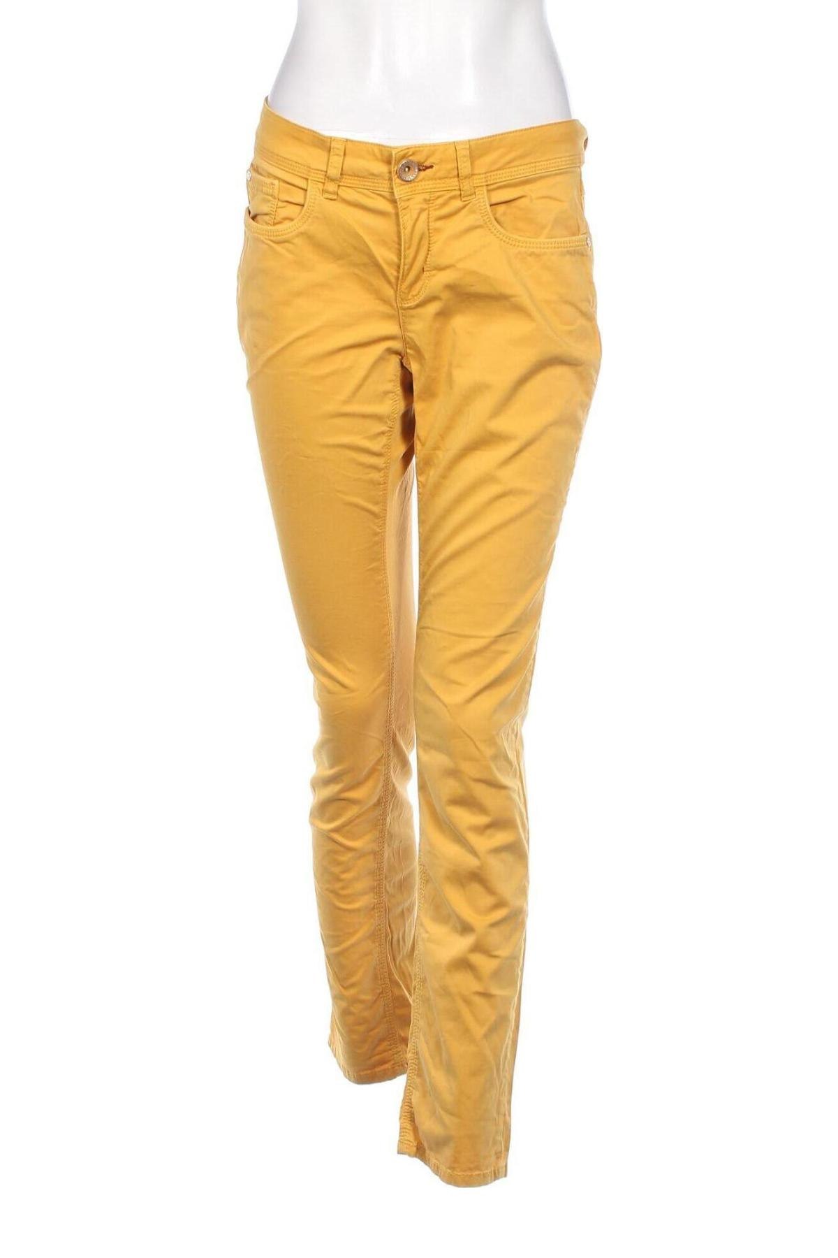 Pantaloni de femei Street One, Mărime M, Culoare Galben, Preț 26,97 Lei