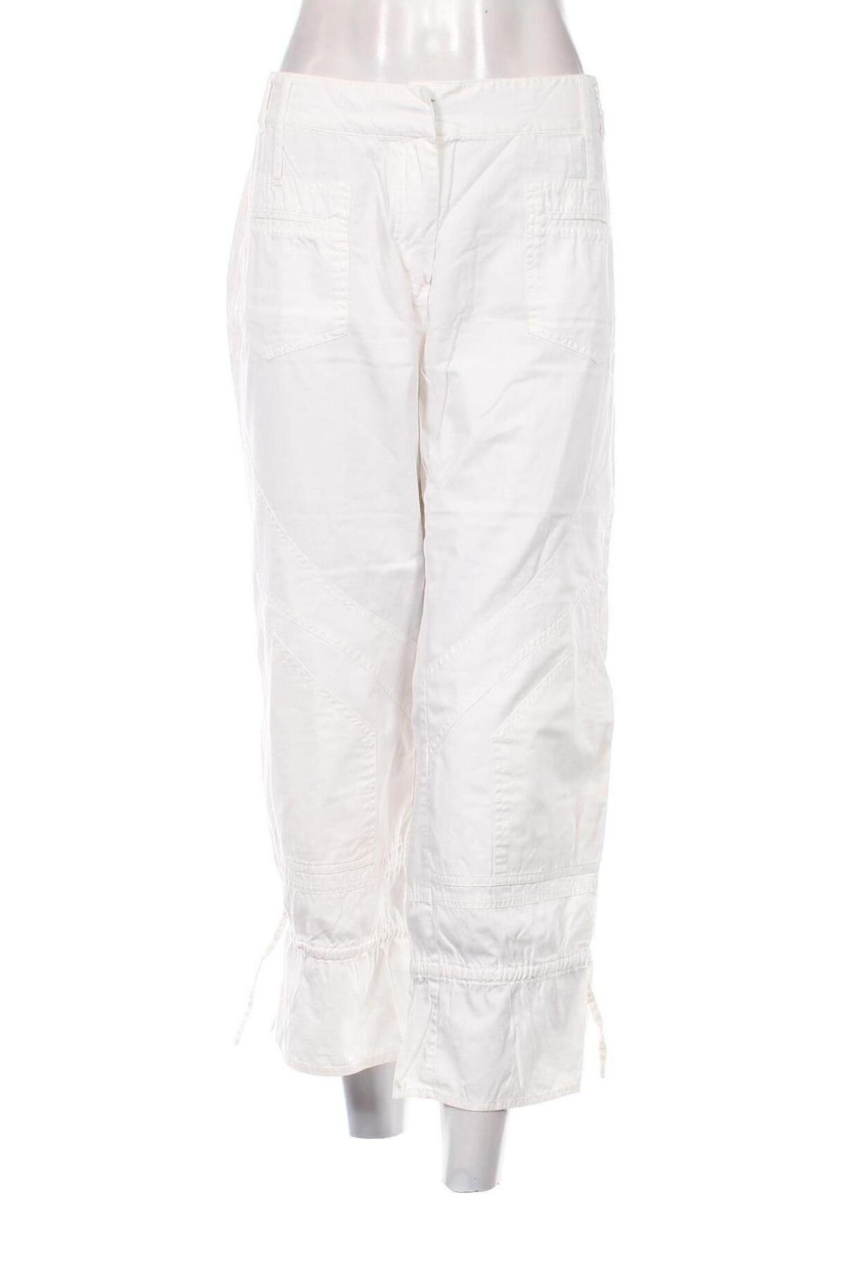 Дамски панталон Vero Moda, Размер L, Цвят Бял, Цена 44,62 лв.