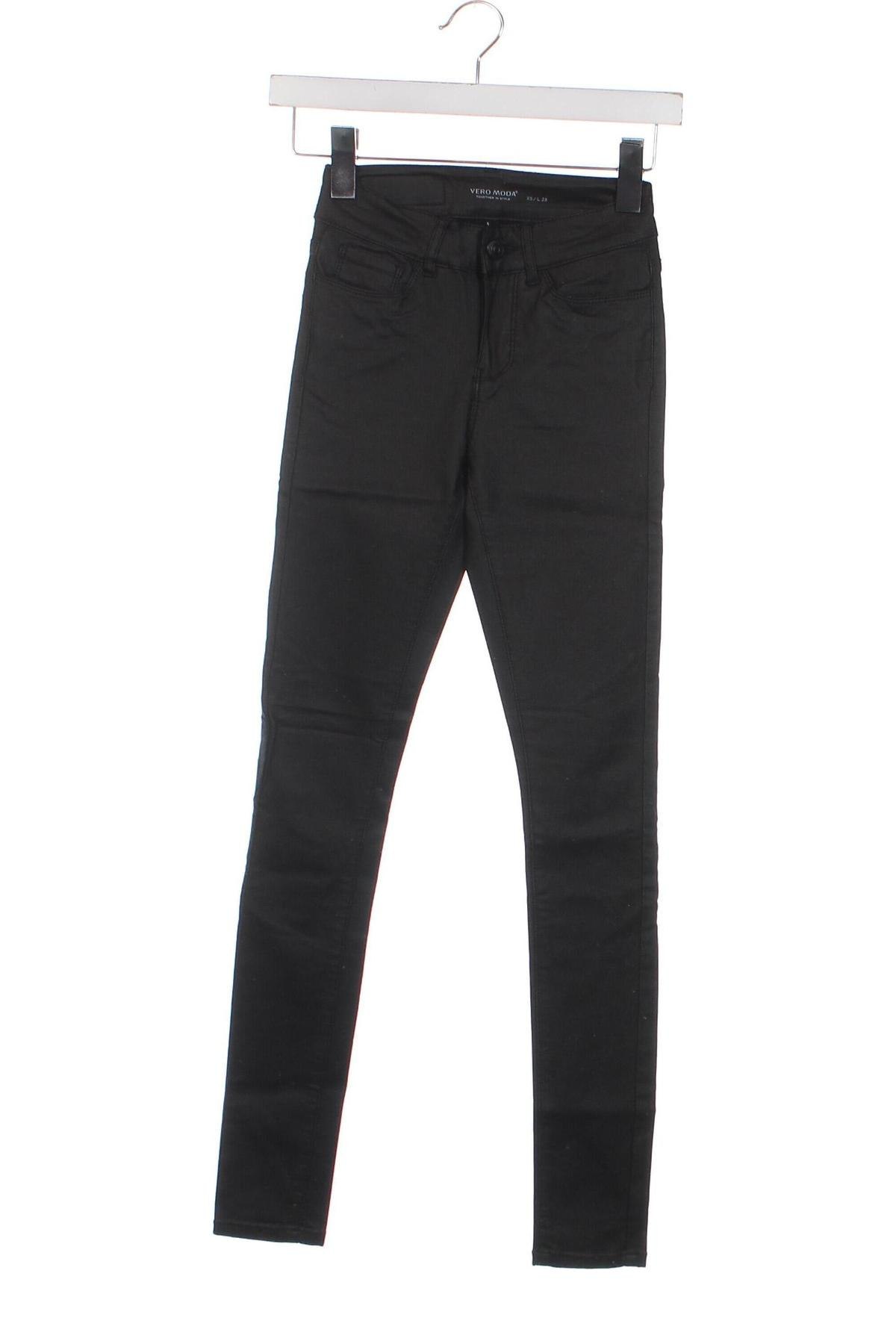 Γυναικείο παντελόνι Vero Moda, Μέγεθος XS, Χρώμα Μαύρο, Τιμή 7,14 €