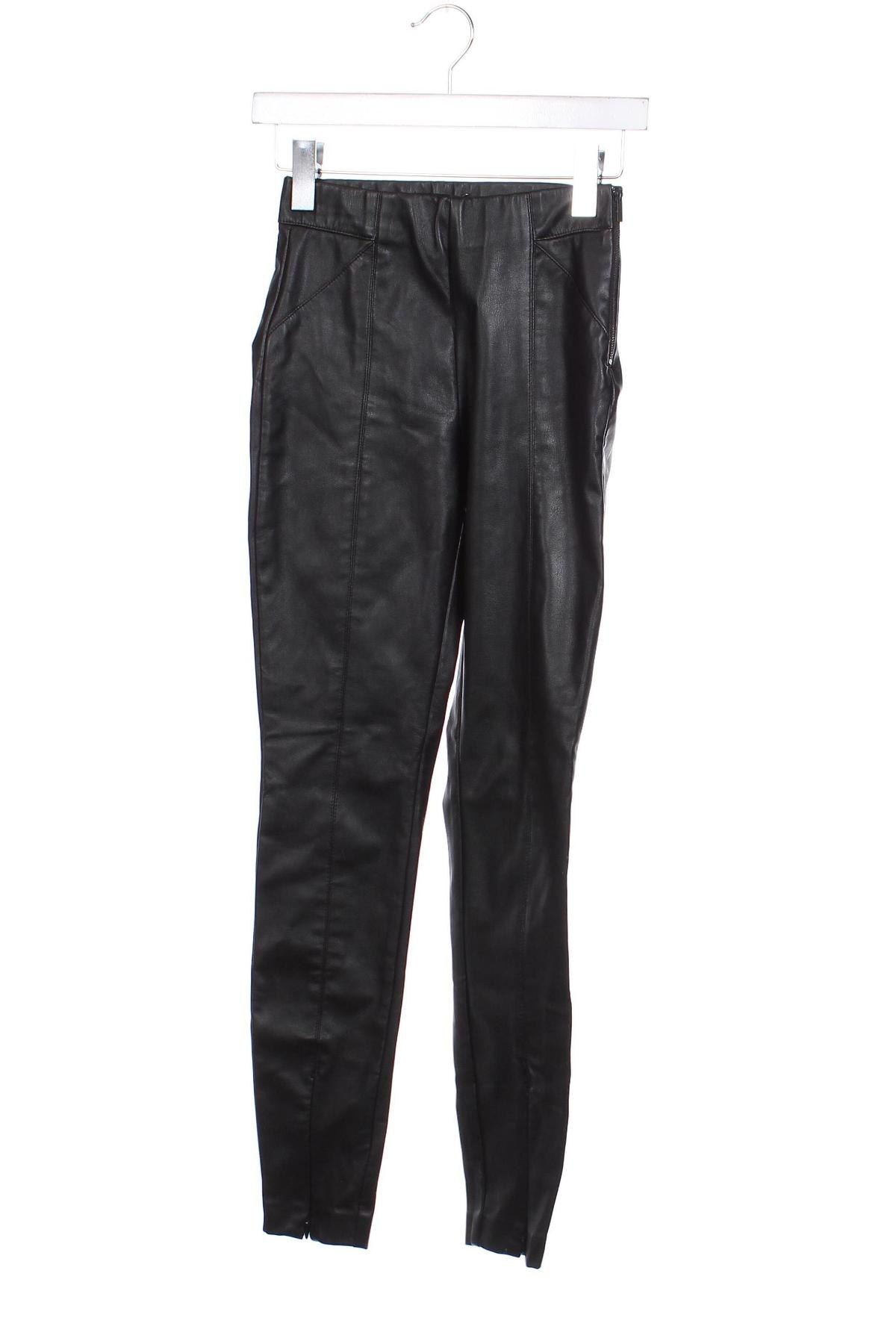 Γυναικείο παντελόνι Zara, Μέγεθος XS, Χρώμα Μαύρο, Τιμή 5,54 €