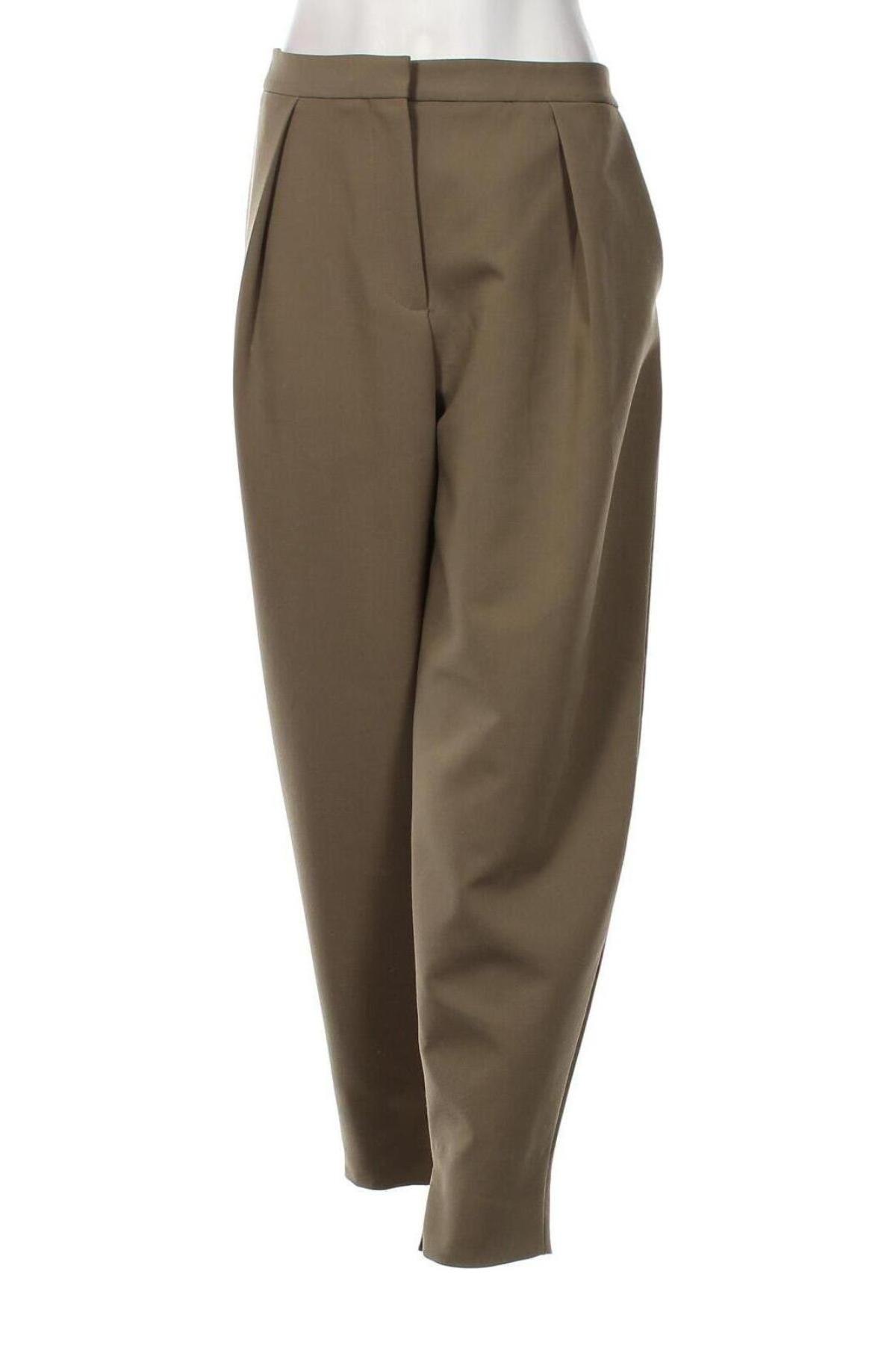 Pantaloni de femei Zara, Mărime XL, Culoare Gri, Preț 69,82 Lei