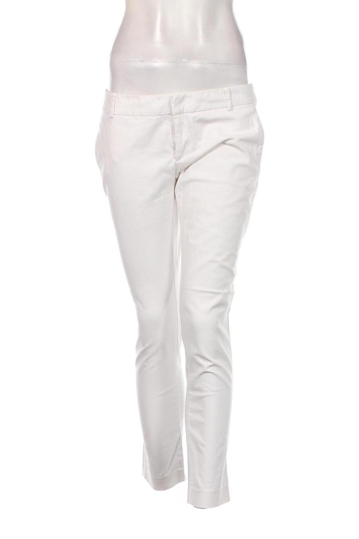 Dámské kalhoty  Zara, Velikost L, Barva Bílá, Cena  342,00 Kč