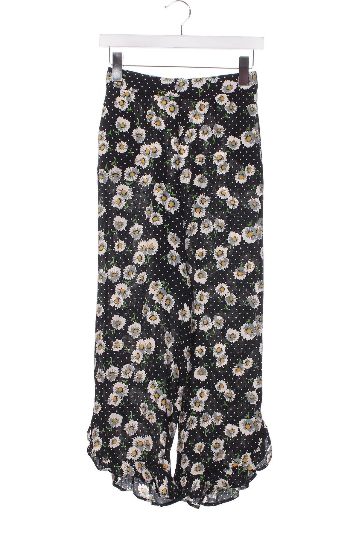 Дамски панталон Zara, Размер XS, Цвят Многоцветен, Цена 13,96 лв.