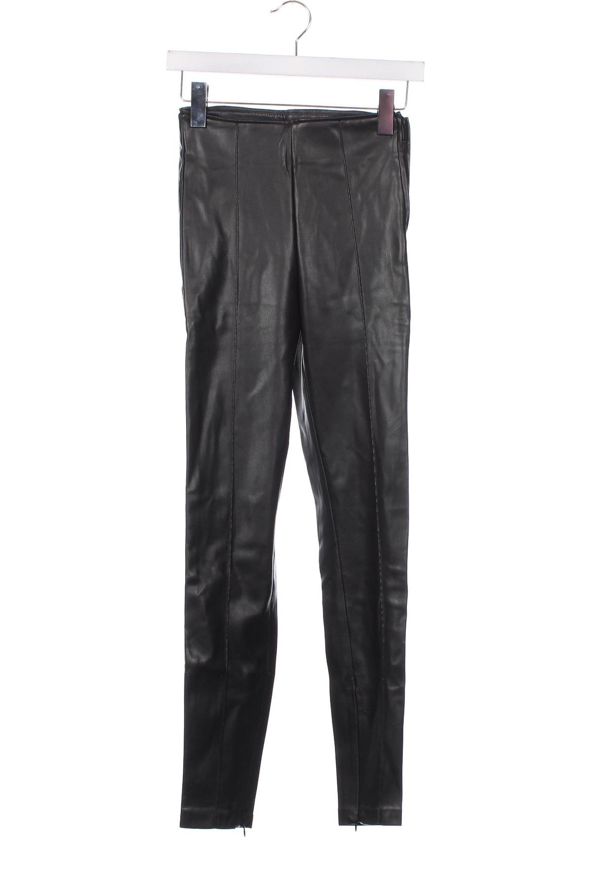 Γυναικείο παντελόνι Zara, Μέγεθος XS, Χρώμα Μαύρο, Τιμή 7,98 €