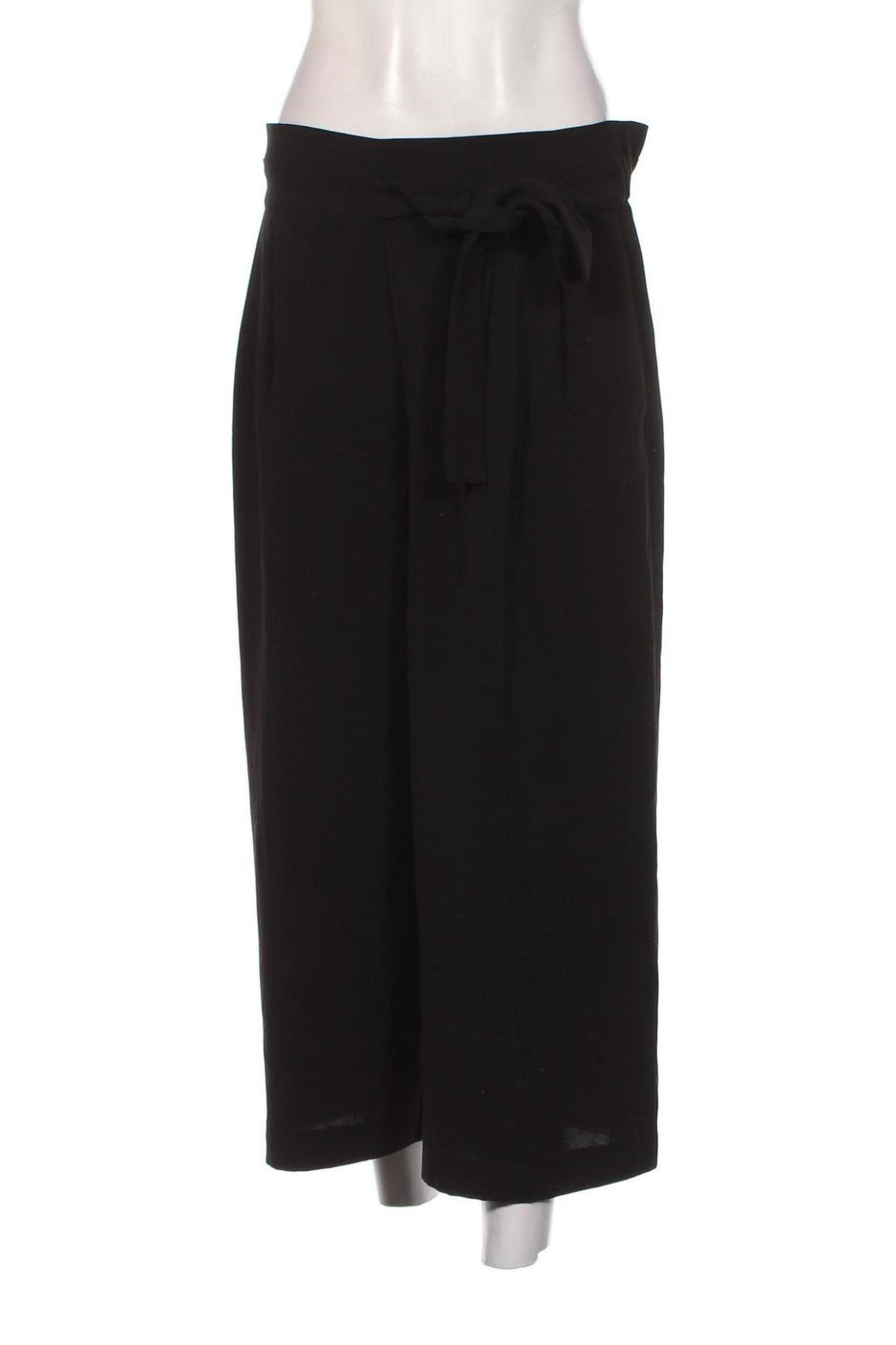 Pantaloni de femei Zara Trafaluc, Mărime S, Culoare Negru, Preț 27,93 Lei