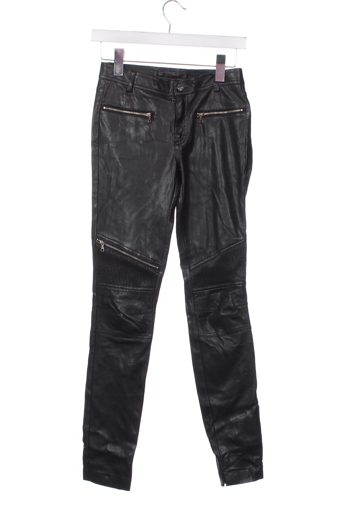 Pantaloni de femei Zara Trafaluc, Mărime XS, Culoare Negru, Preț 13,32 Lei