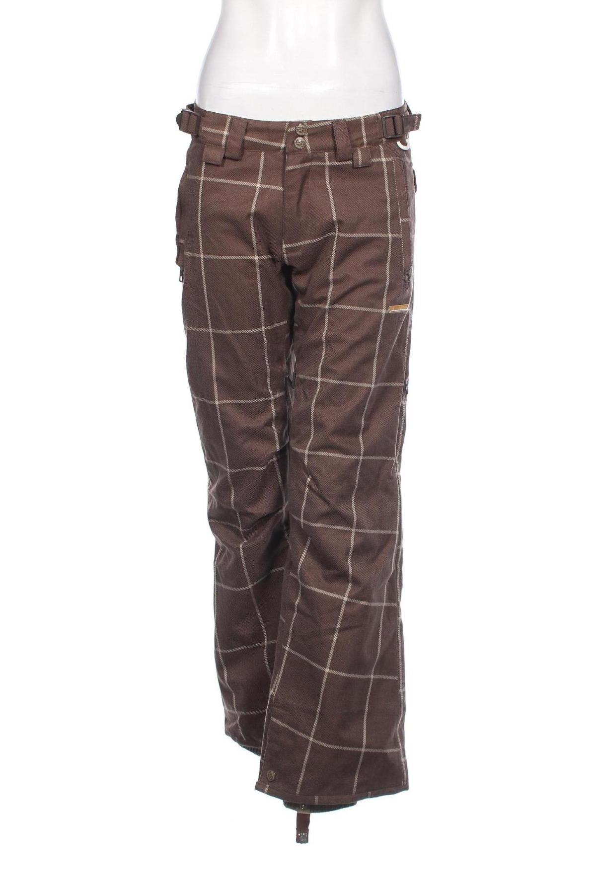 Дамски панталон за зимни спортове, Размер S, Цвят Кафяв, Цена 11,25 лв.