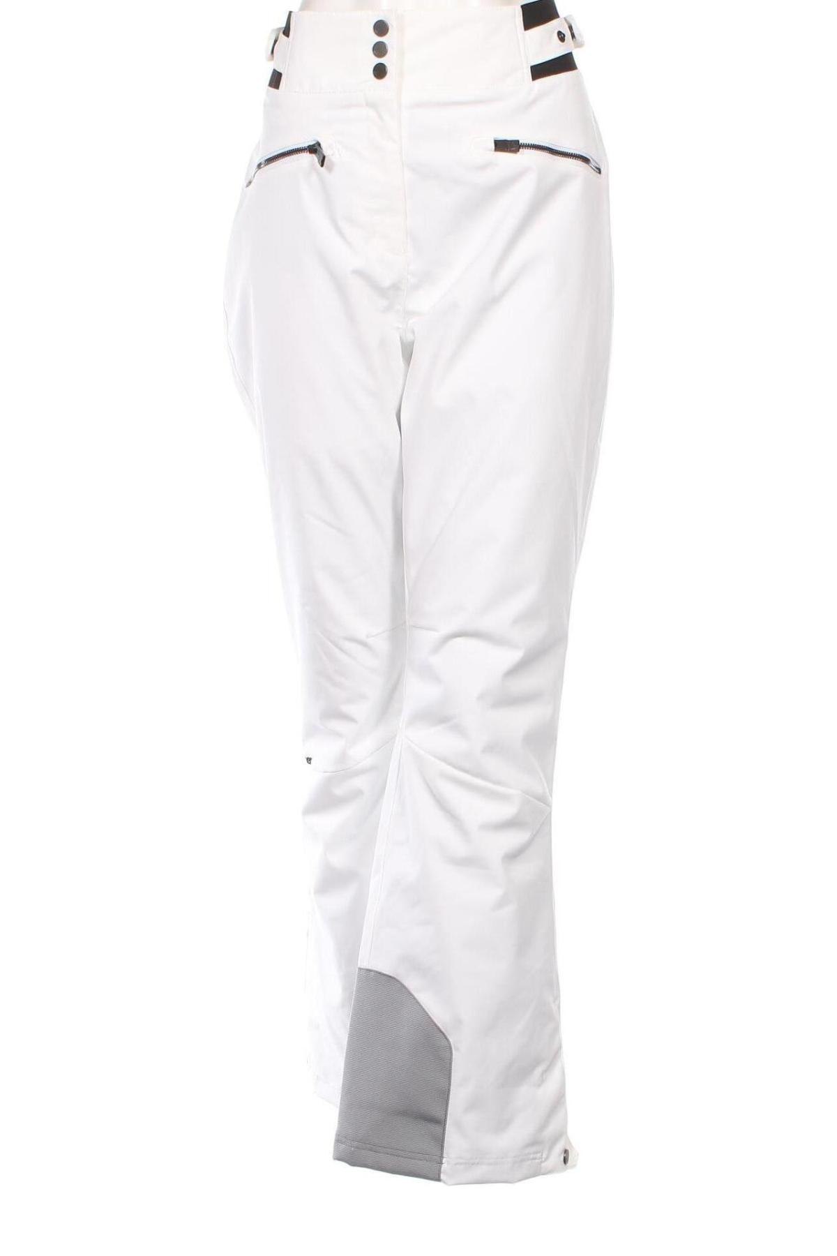 Damenhose für Wintersport Ziener, Größe XL, Farbe Weiß, Preis 82,99 €