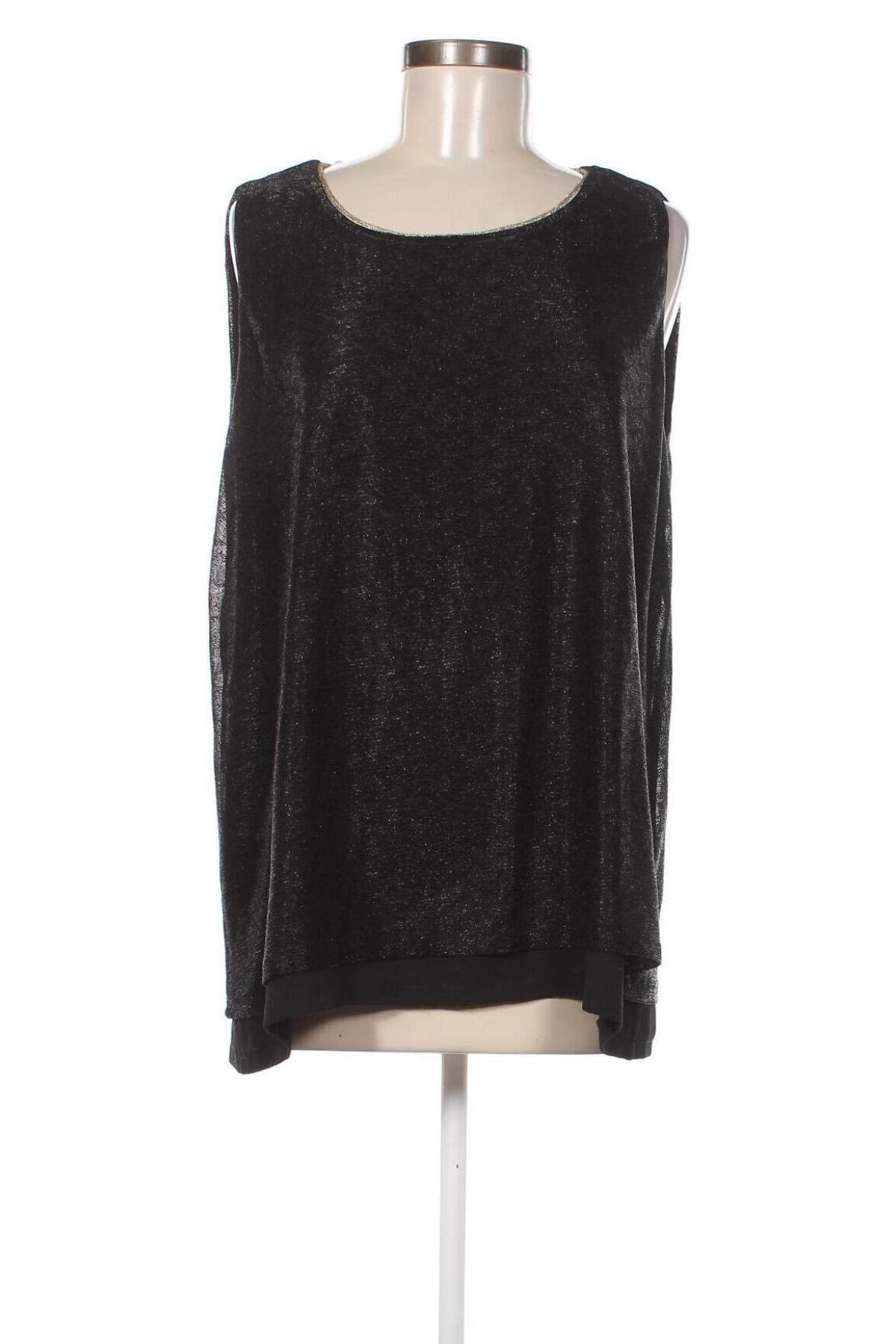 Γυναικείο αμάνικο μπλουζάκι, Μέγεθος L, Χρώμα Μαύρο, Τιμή 12,63 €