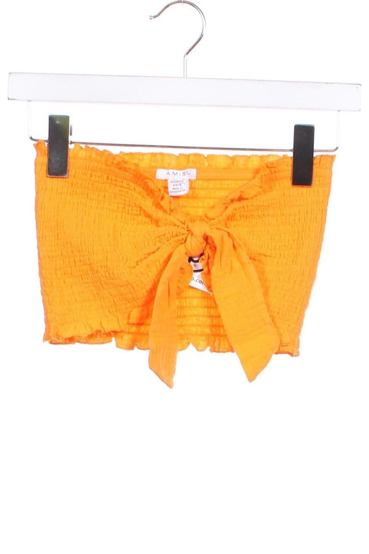 Damentop Amisu, Größe XS, Farbe Orange, Preis 5,44 €