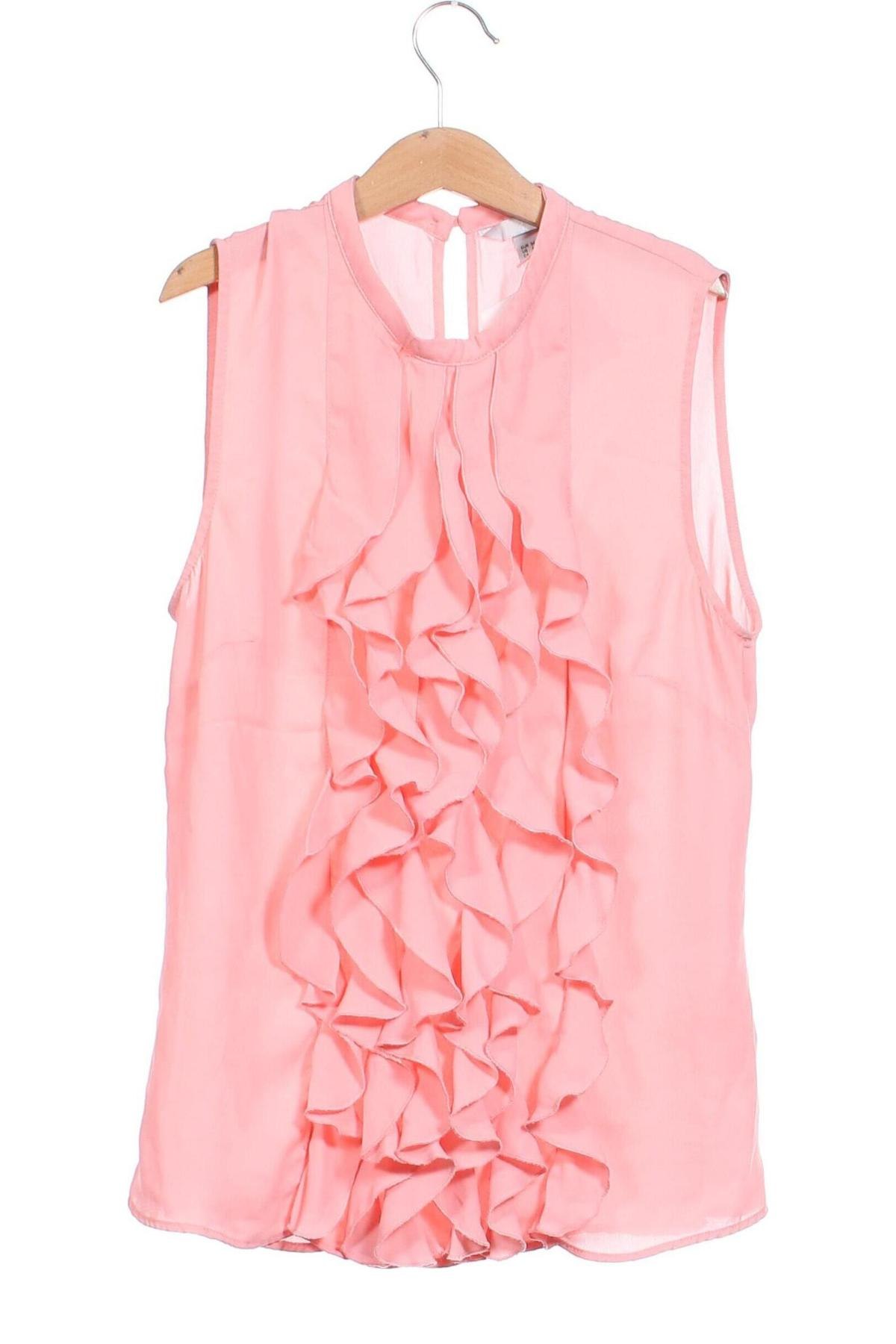 Damska koszulka na ramiączkach H&M, Rozmiar XS, Kolor Różowy, Cena 29,89 zł