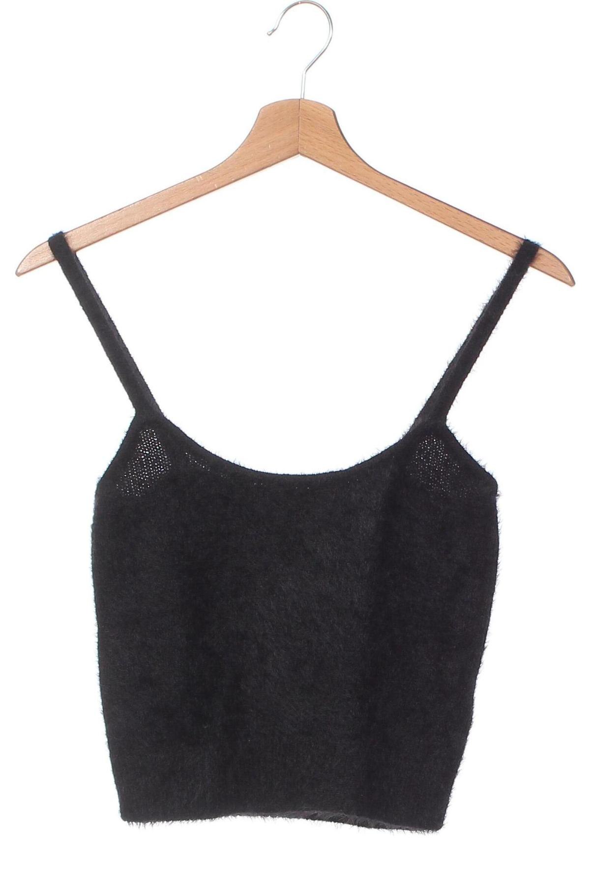 Γυναικείο αμάνικο μπλουζάκι Nly Trend, Μέγεθος XS, Χρώμα Μαύρο, Τιμή 2,49 €