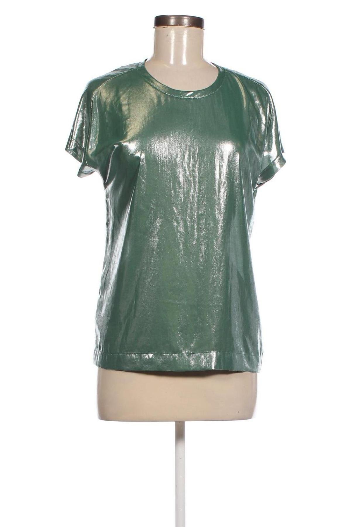 Дамска блуза Pinko, Размер M, Цвят Зелен, Цена 76,46 лв.