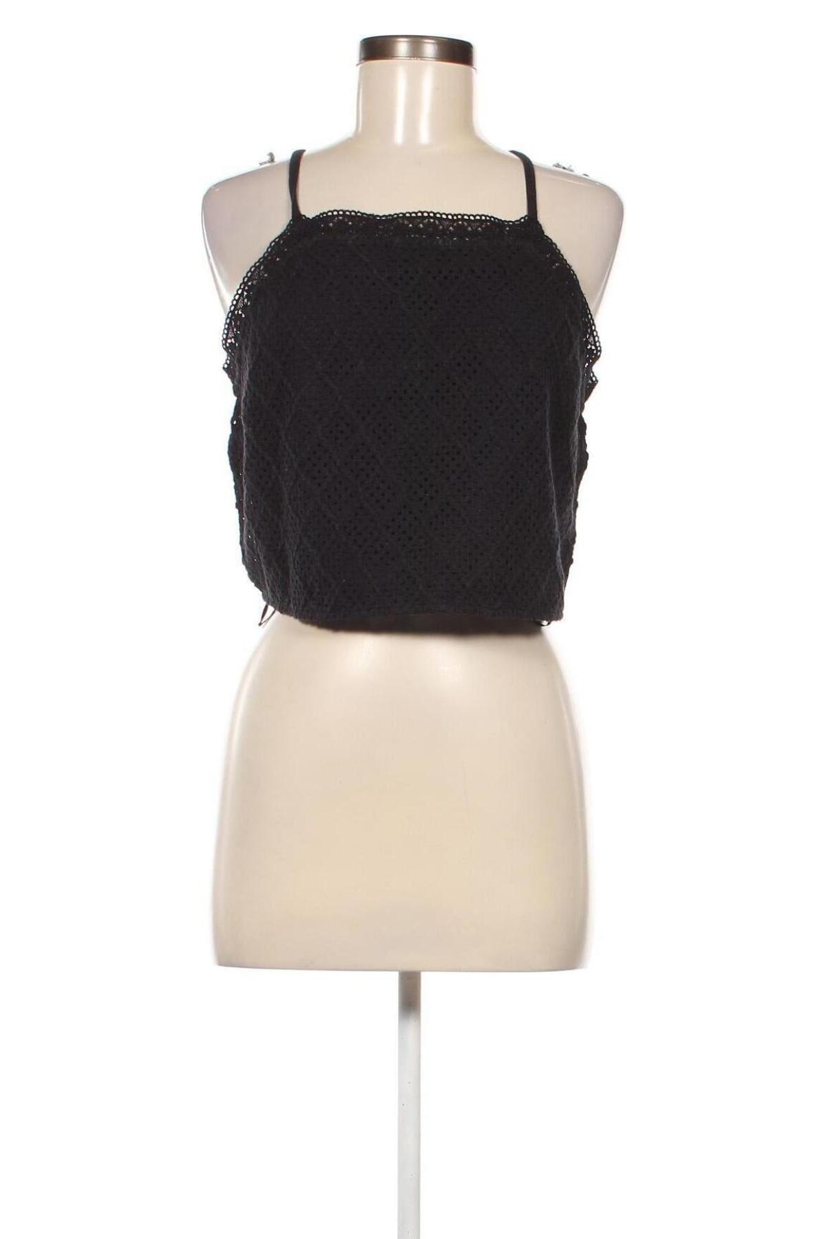 Γυναικείο αμάνικο μπλουζάκι Superdry, Μέγεθος XL, Χρώμα Μαύρο, Τιμή 7,01 €