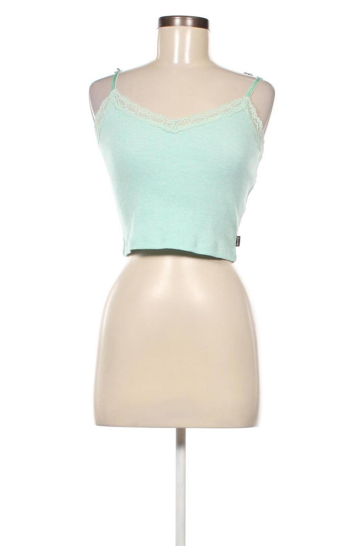 Γυναικείο αμάνικο μπλουζάκι Superdry, Μέγεθος S, Χρώμα Μπλέ, Τιμή 7,01 €