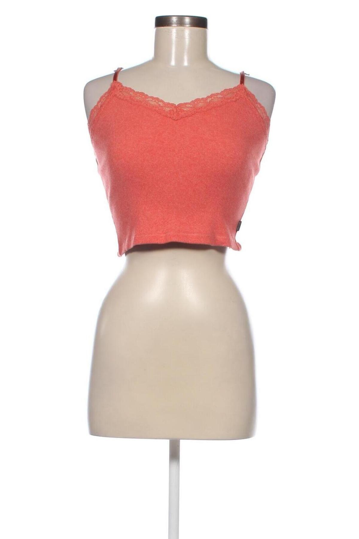 Γυναικείο αμάνικο μπλουζάκι Superdry, Μέγεθος XS, Χρώμα Κόκκινο, Τιμή 7,01 €