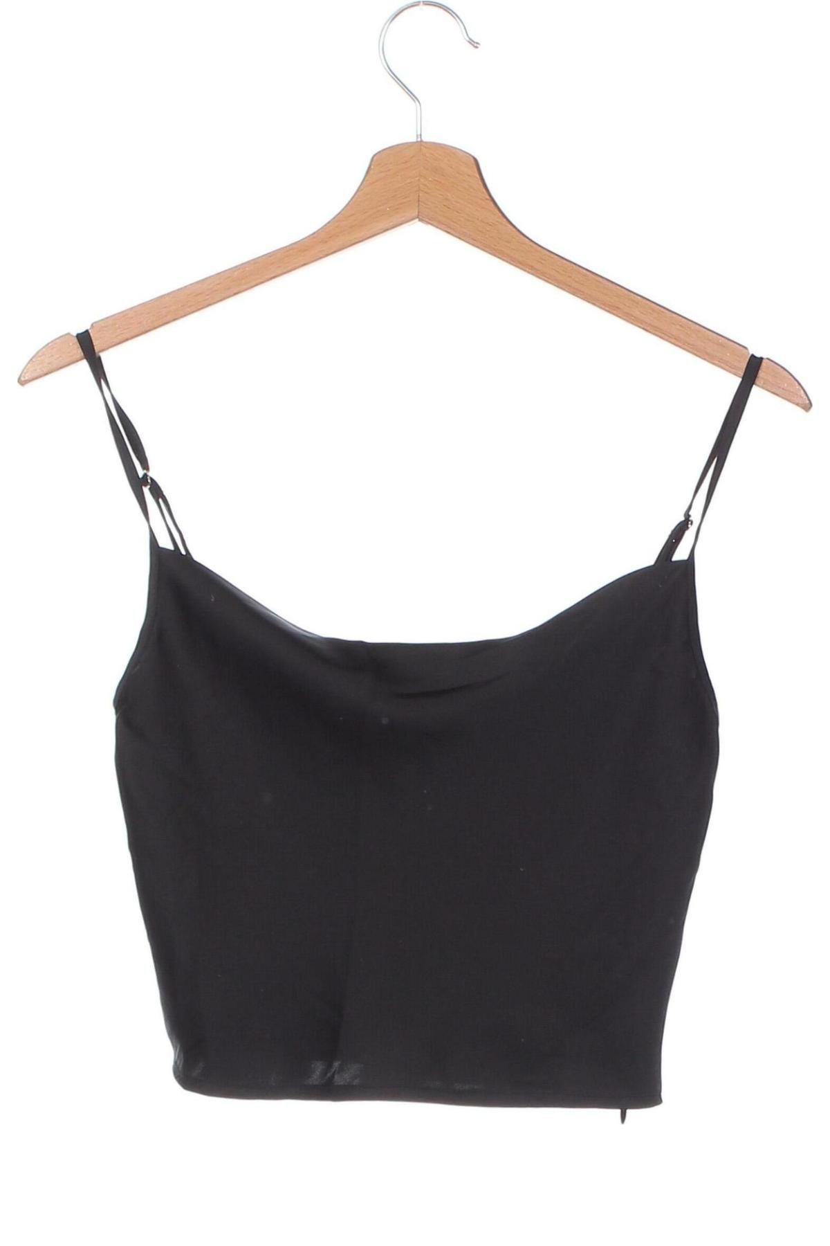 Γυναικείο αμάνικο μπλουζάκι Tally Weijl, Μέγεθος XS, Χρώμα Μαύρο, Τιμή 10,82 €