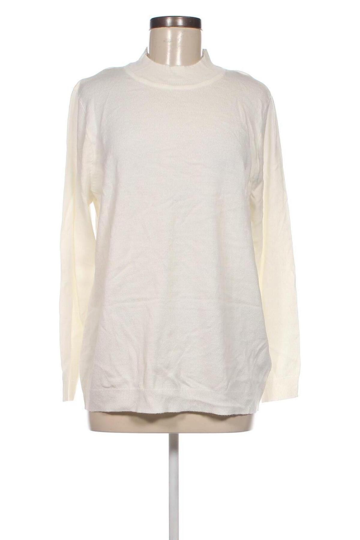 Dámský svetr, Velikost XL, Barva Bílá, Cena  185,00 Kč
