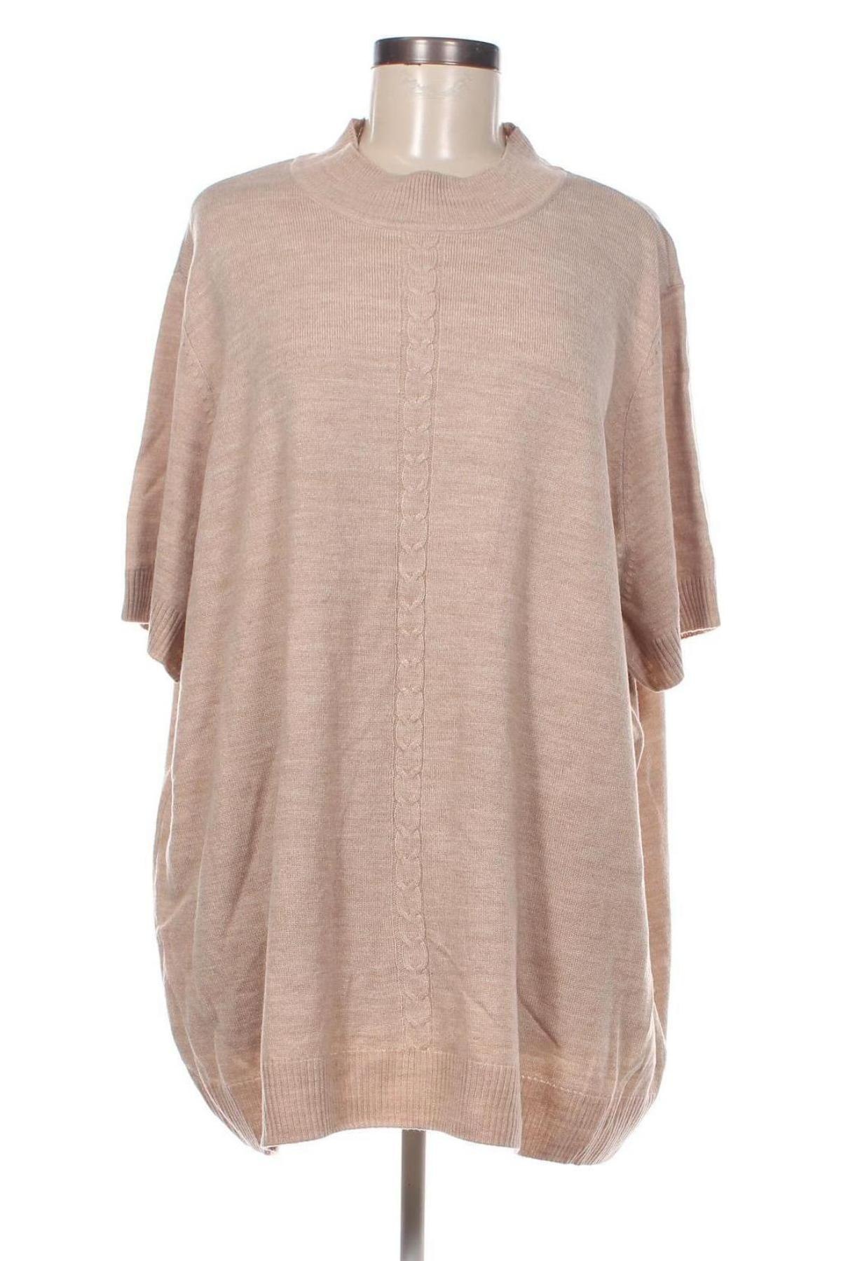 Damenpullover, Größe 4XL, Farbe Beige, Preis € 15,54