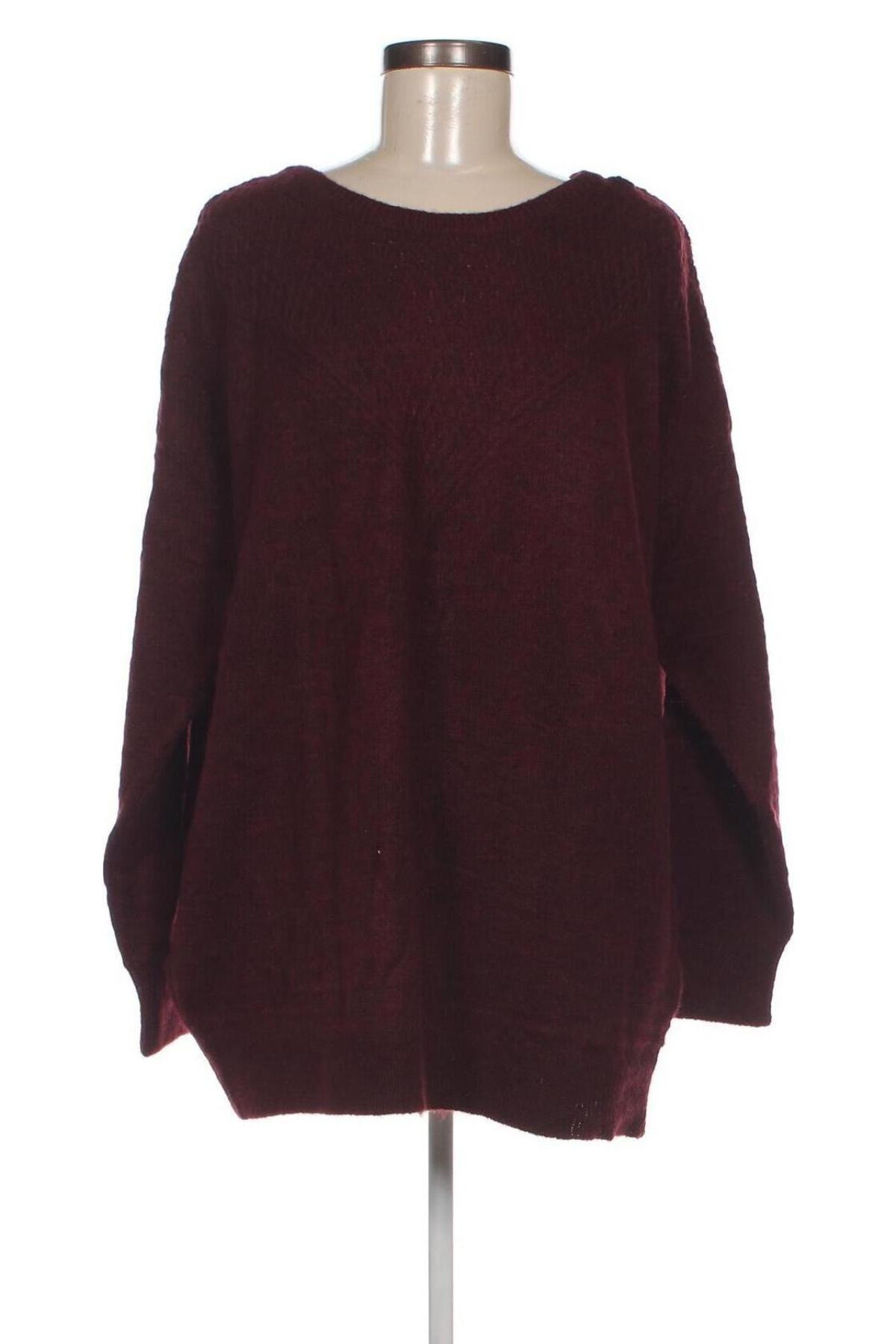 Дамски пуловер, Размер XL, Цвят Червен, Цена 8,41 лв.
