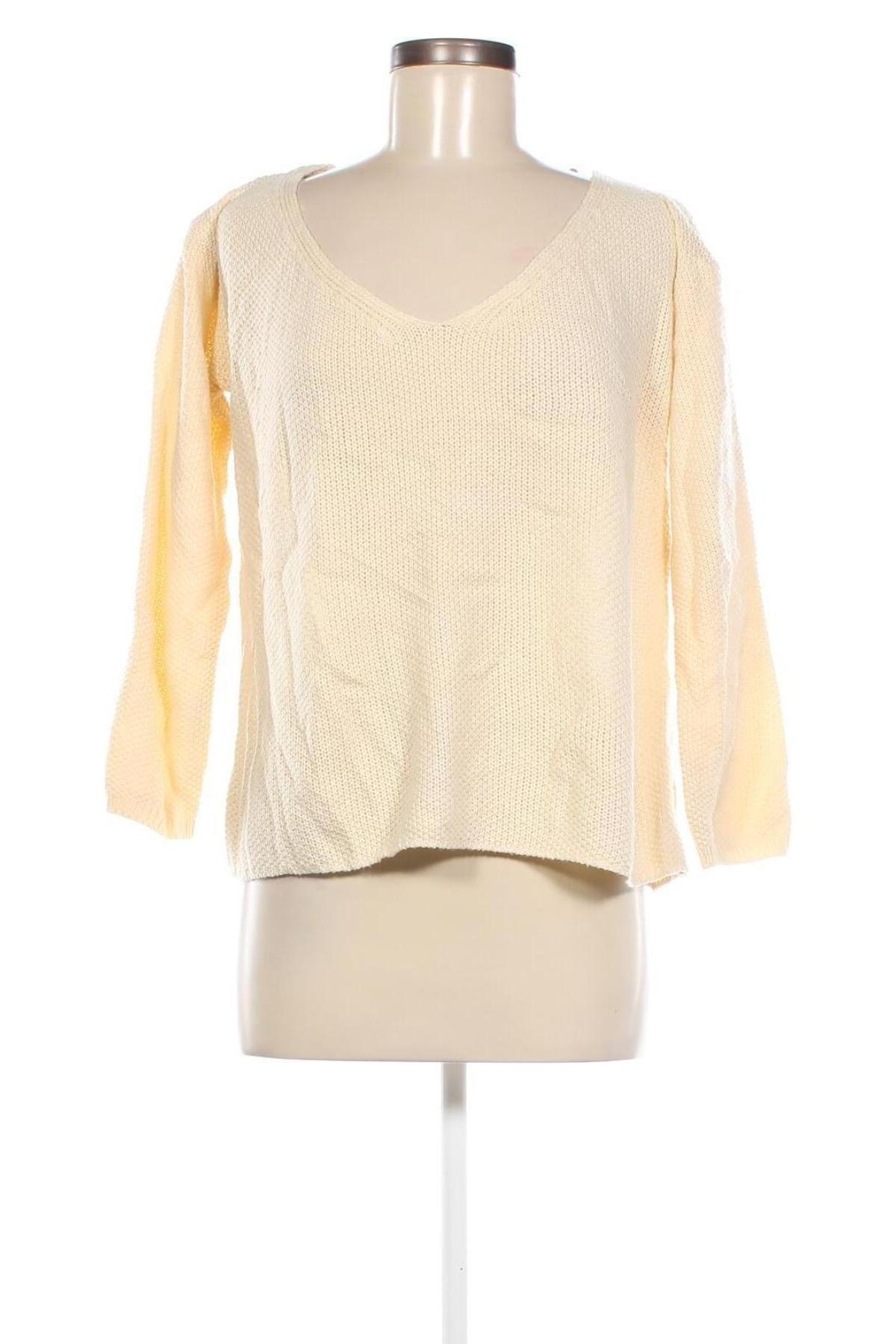 Damenpullover, Größe M, Farbe Beige, Preis 6,49 €