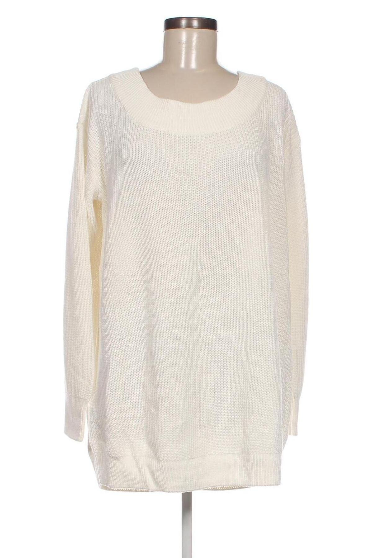 Γυναικείο πουλόβερ, Μέγεθος L, Χρώμα Λευκό, Τιμή 4,31 €