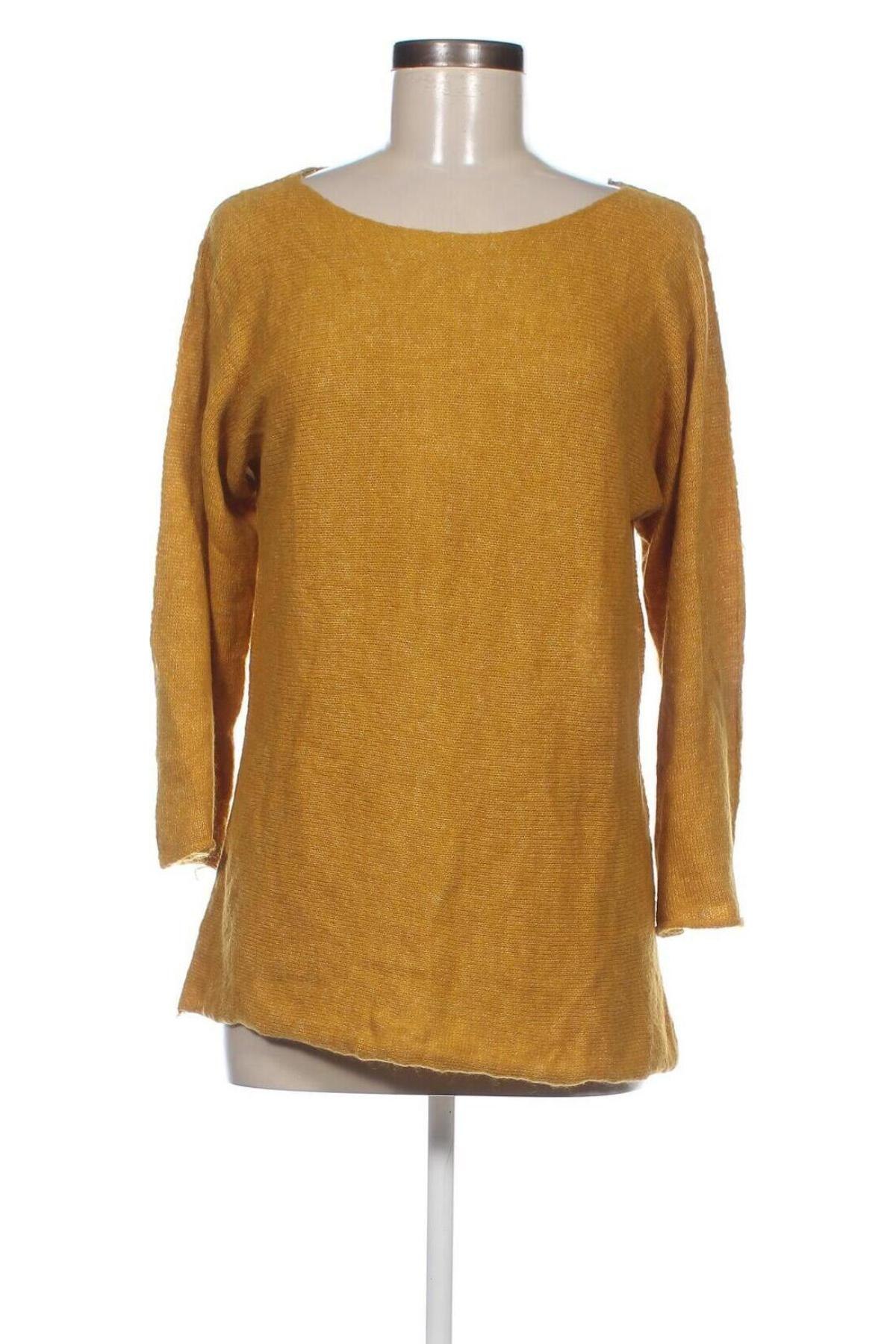 Дамски пуловер, Размер S, Цвят Жълт, Цена 8,70 лв.