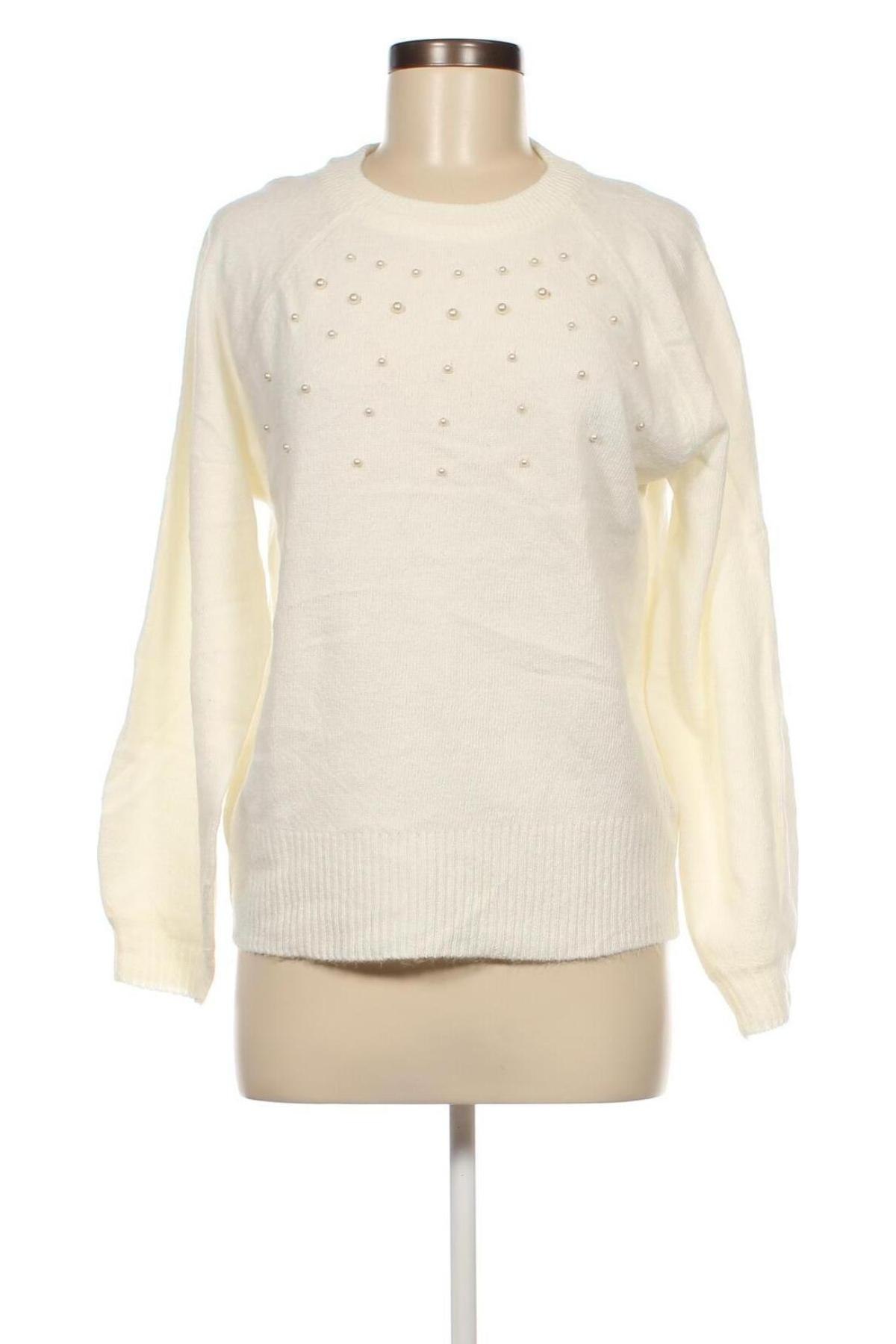 Γυναικείο πουλόβερ, Μέγεθος S, Χρώμα Λευκό, Τιμή 4,31 €
