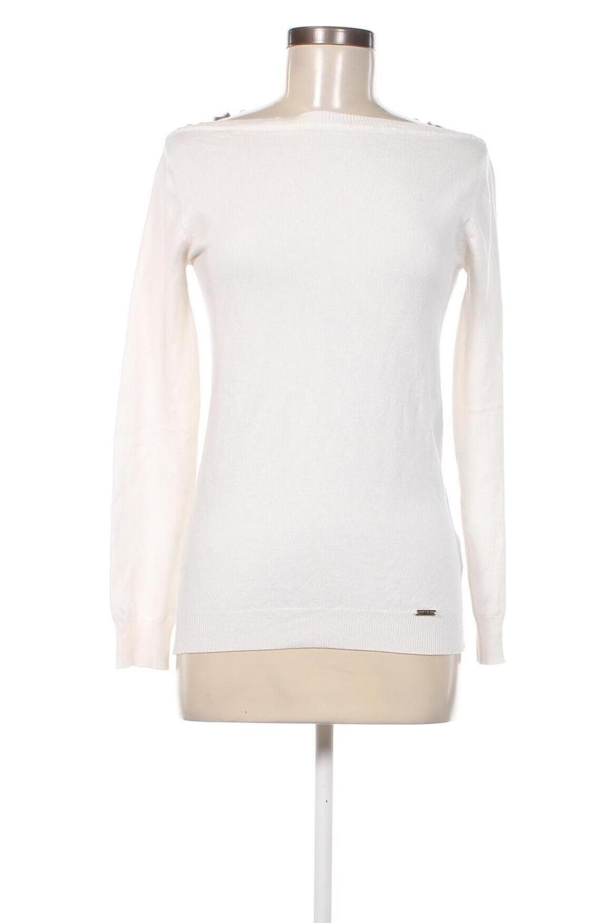 Дамски пуловер, Размер M, Цвят Бял, Цена 17,60 лв.