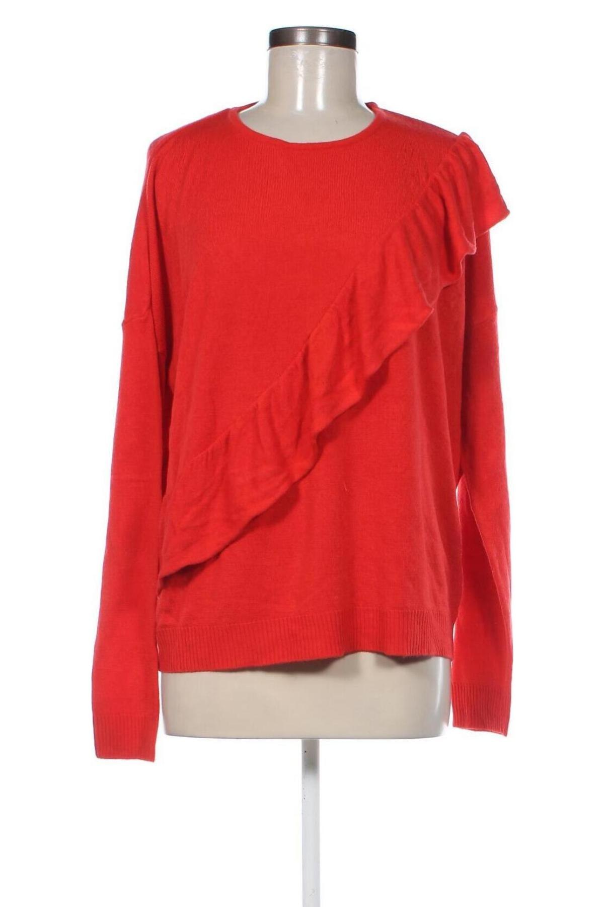 Дамски пуловер, Размер XL, Цвят Червен, Цена 8,41 лв.