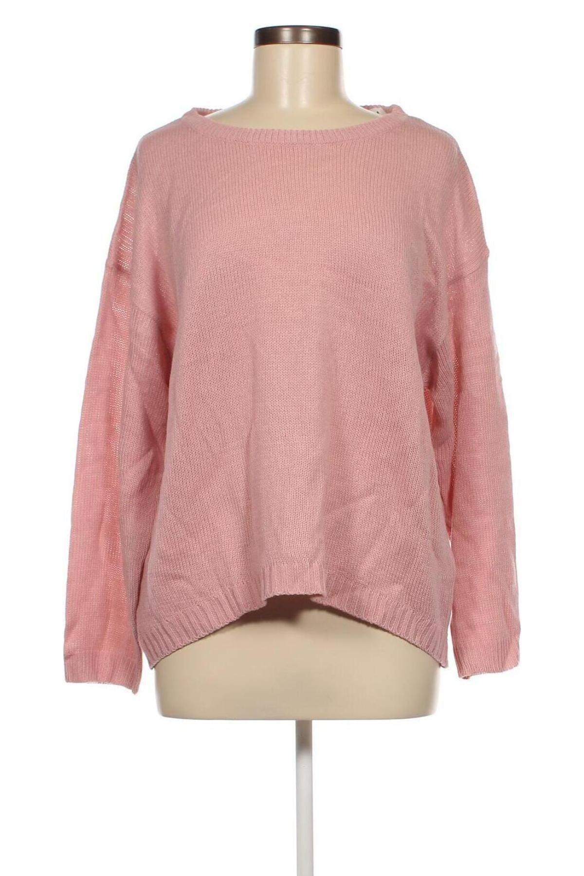 Дамски пуловер, Размер XL, Цвят Розов, Цена 10,73 лв.