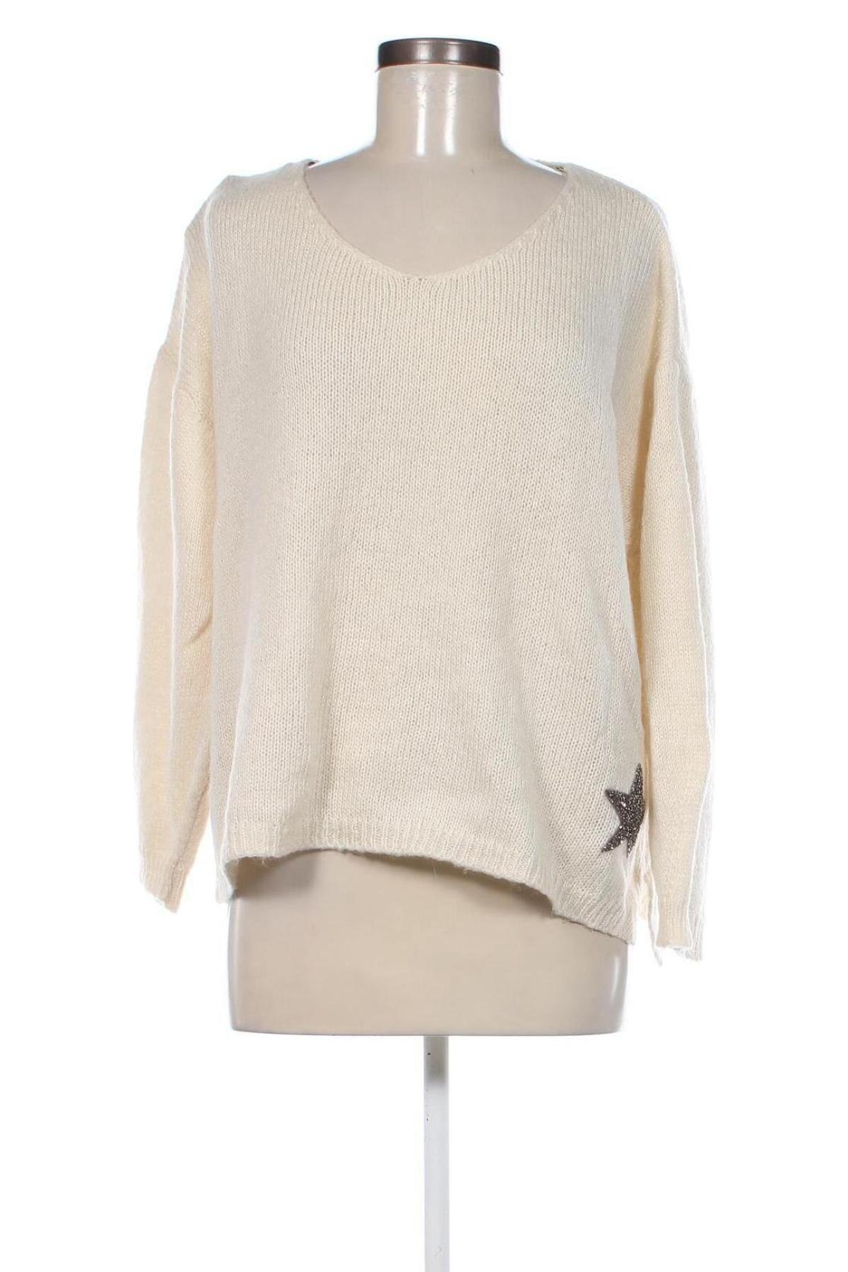 Damenpullover, Größe M, Farbe Beige, Preis € 6,49