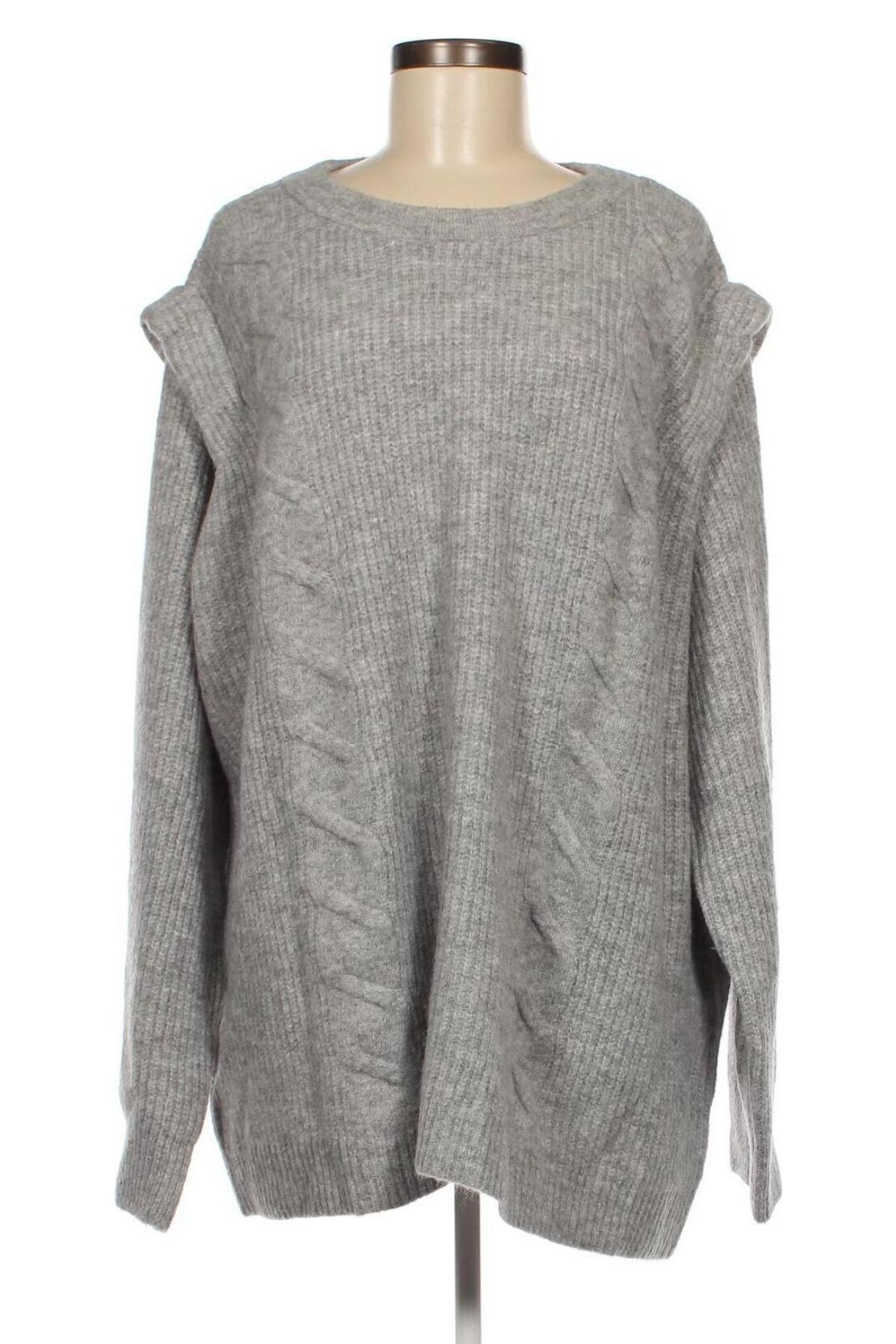 Γυναικείο πουλόβερ, Μέγεθος XL, Χρώμα Γκρί, Τιμή 6,64 €