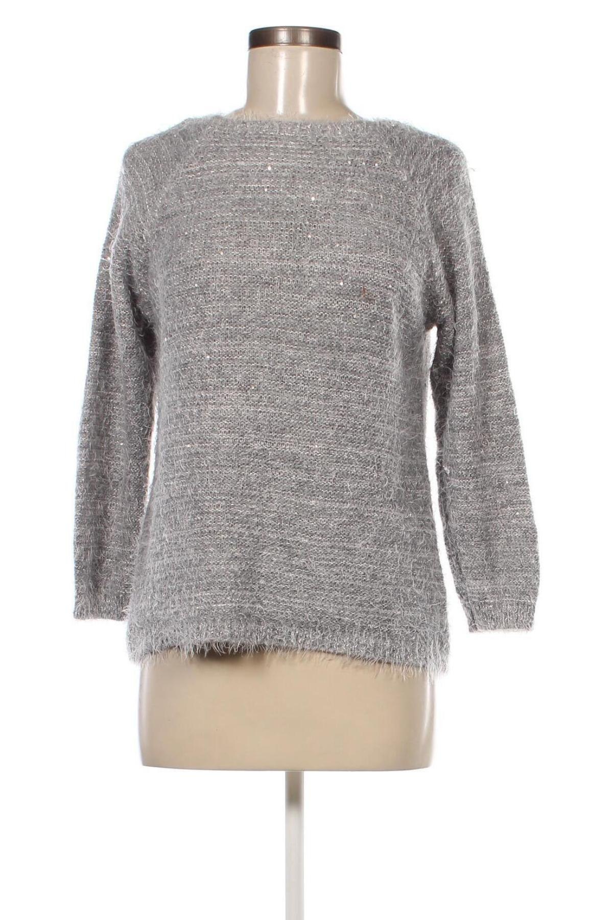 Damenpullover, Größe S, Farbe Grau, Preis 6,49 €