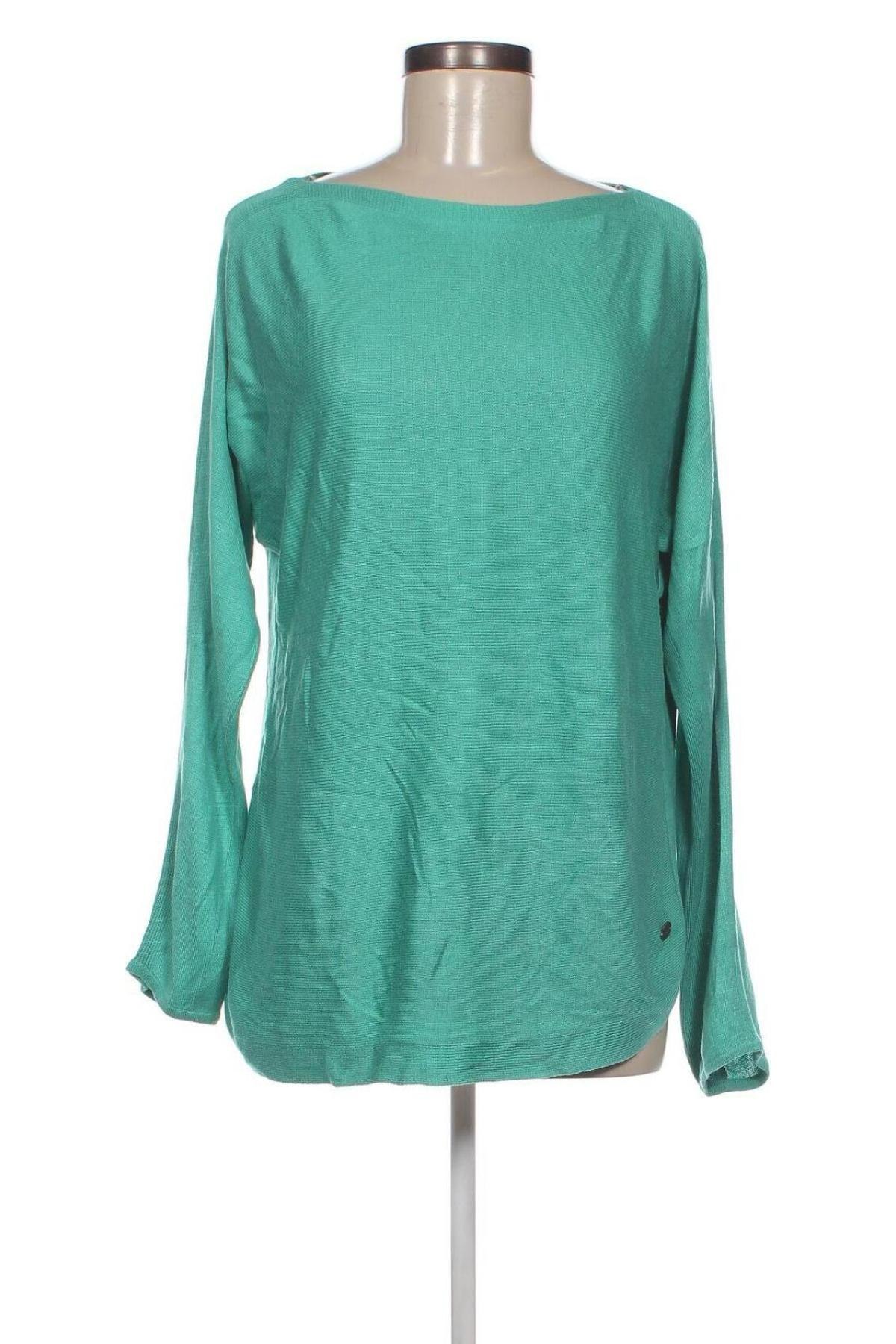 Дамски пуловер 17 & Co., Размер L, Цвят Зелен, Цена 5,22 лв.