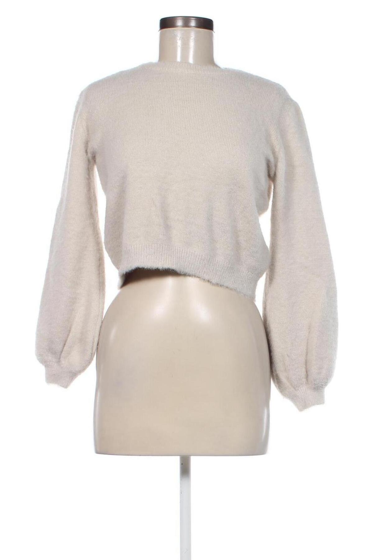 Дамски пуловер Addax, Размер S, Цвят Бежов, Цена 7,25 лв.