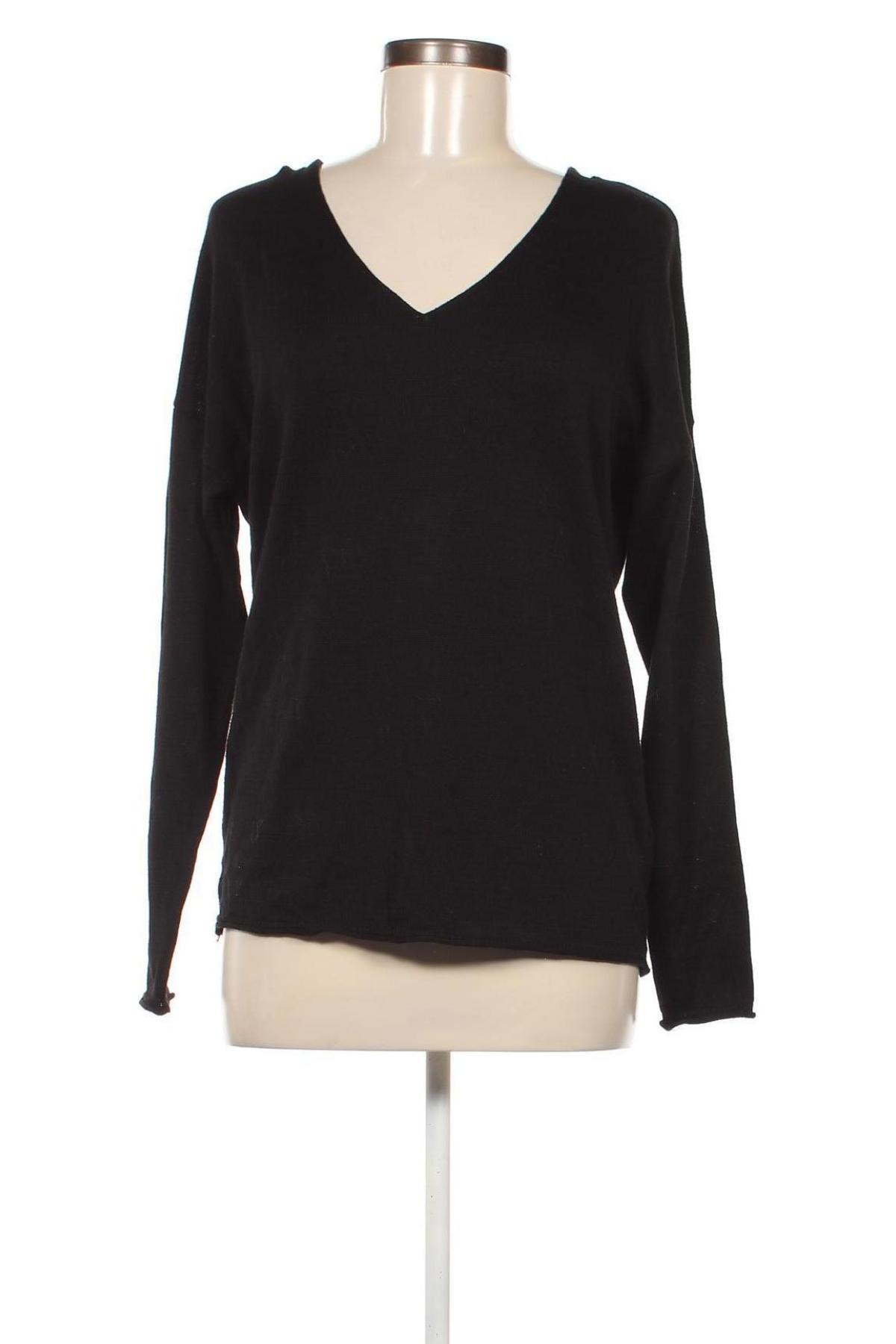Дамски пуловер Amisu, Размер L, Цвят Черен, Цена 7,83 лв.