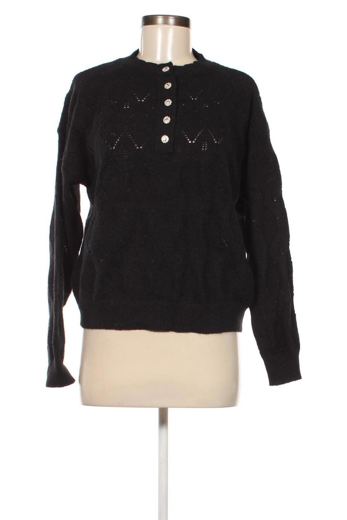 Дамски пуловер Axara, Размер M, Цвят Черен, Цена 30,38 лв.