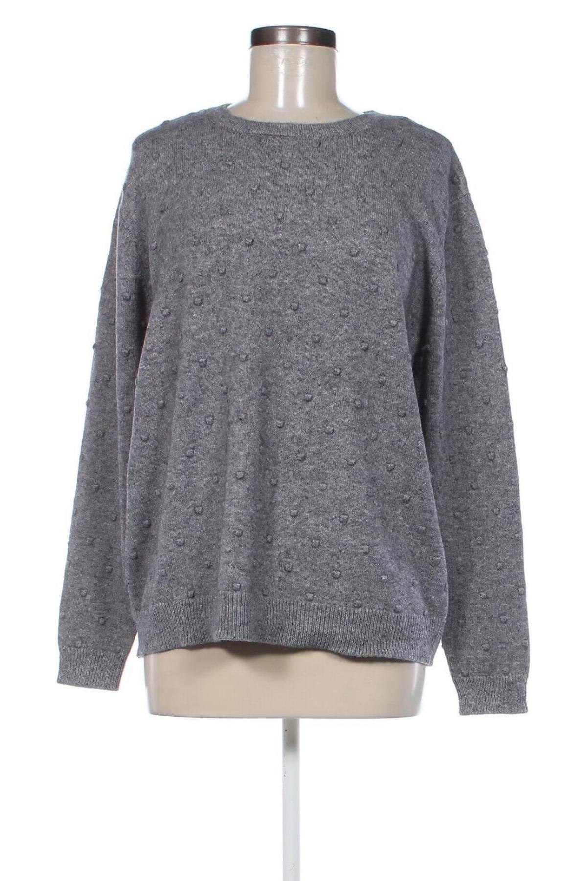 Γυναικείο πουλόβερ B.Young, Μέγεθος XL, Χρώμα Γκρί, Τιμή 13,10 €