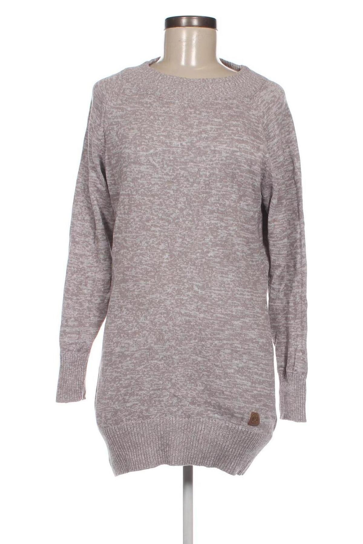 Дамски пуловер BVB, Размер L, Цвят Сив, Цена 8,50 лв.