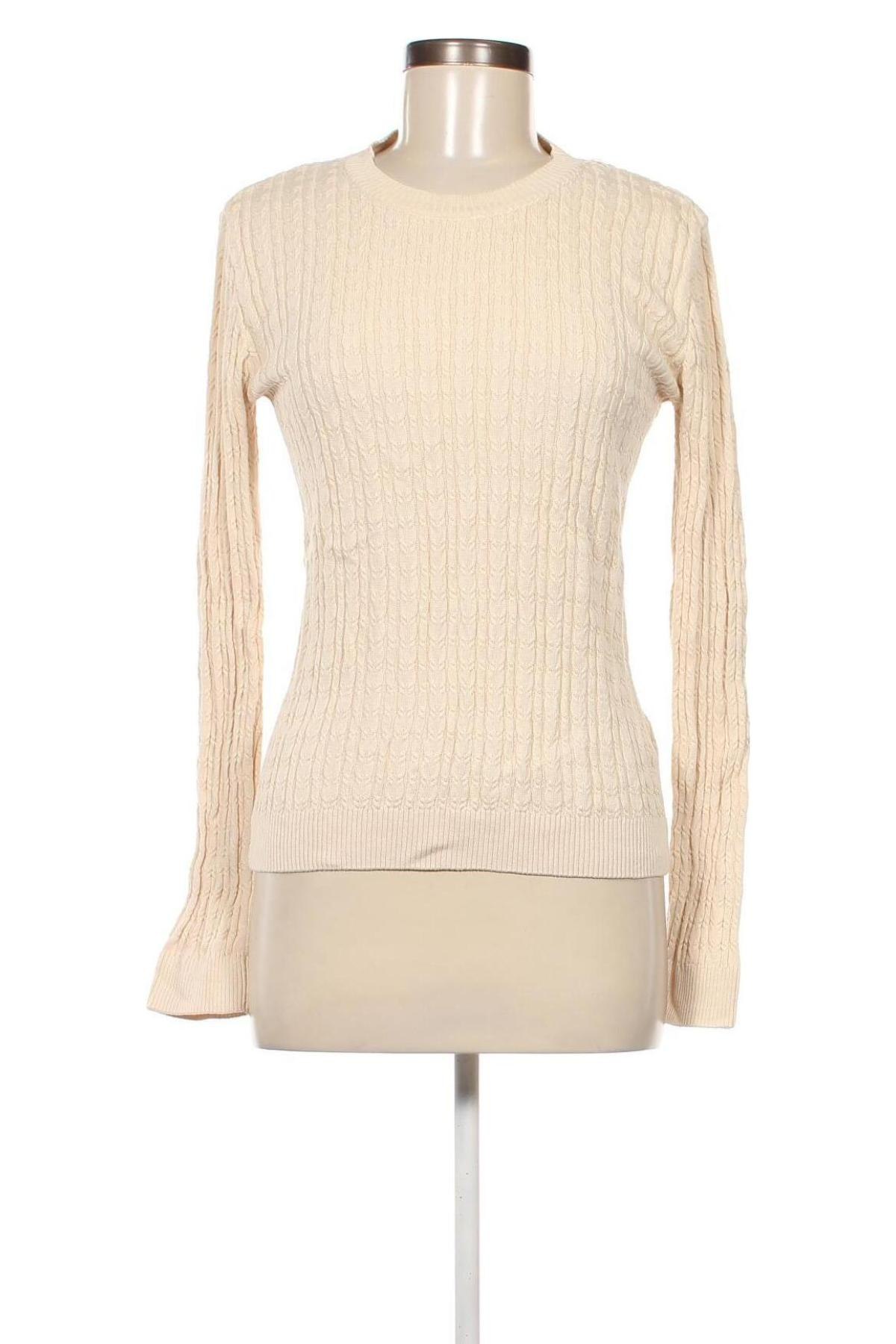 Дамски пуловер Basic Apparel, Размер M, Цвят Екрю, Цена 9,57 лв.